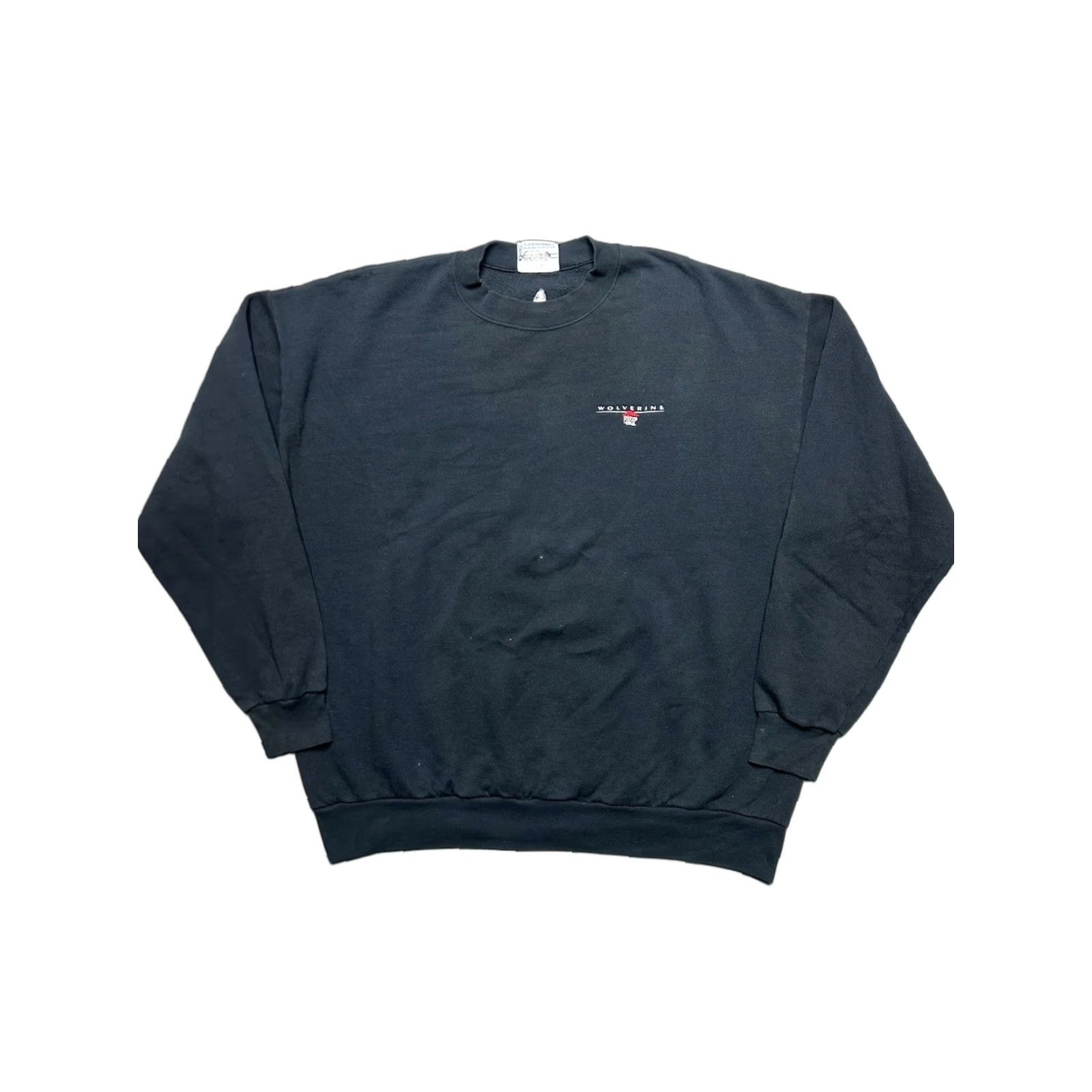 Lee VINTAGE 90s crewneck Sweatshirt Pizza Hut X-Men promo wolverine rare black XL Mens Size US XL / EU 56 / 4 - 1 Thumbnail
