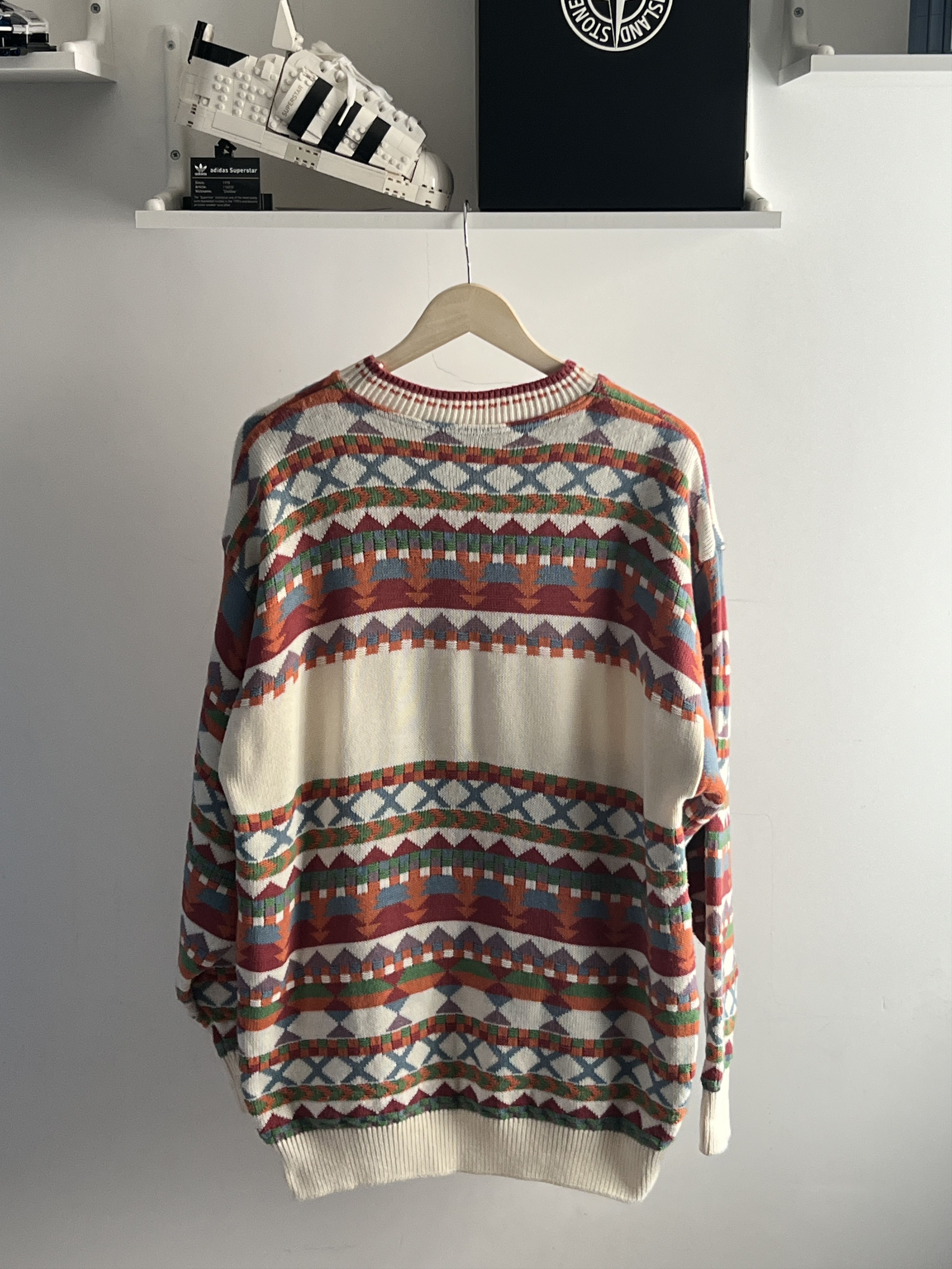 Coogi × Vintage Vintage The Sweater Shop Jumper Striped Pattern Coloured Size US XL / EU 56 / 4 - 10 Thumbnail