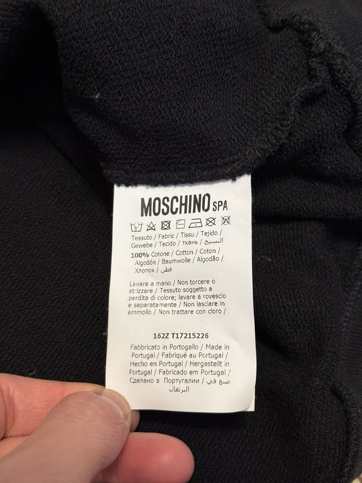 Moschino 🔥Logo Hoodie🔥 Size US L / EU 52-54 / 3 - 6 Thumbnail