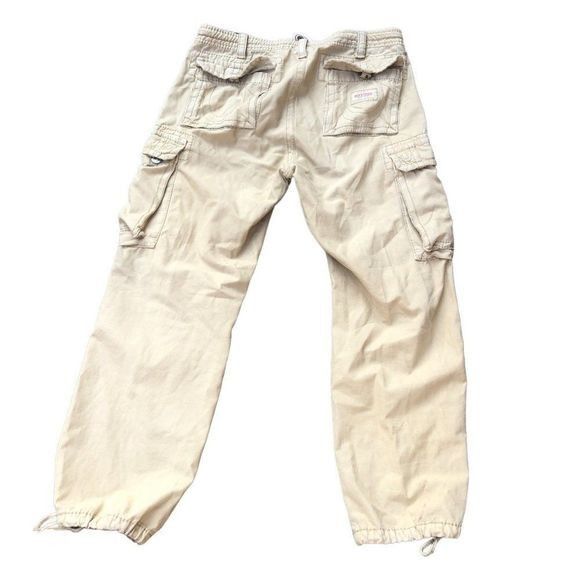 True Religion RARE True Religion Jeans Size 34 Cargo Pants Khaki Brown Size US 34 / EU 50 - 3 Thumbnail