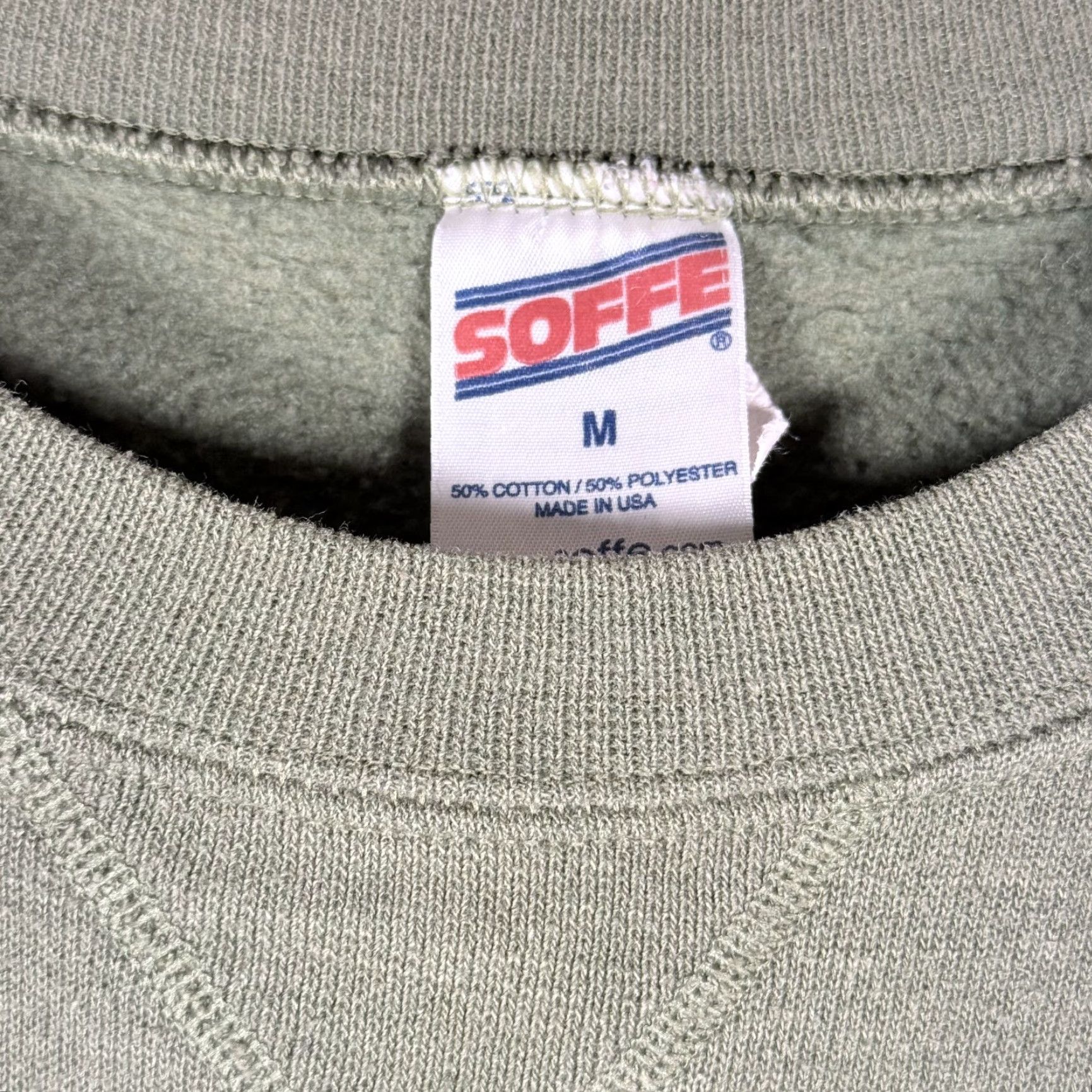 Soffe VINTAGE Soffe USMC Sweatshirt Men Green Size M Crew Neck Size US M / EU 48-50 / 2 - 4 Thumbnail