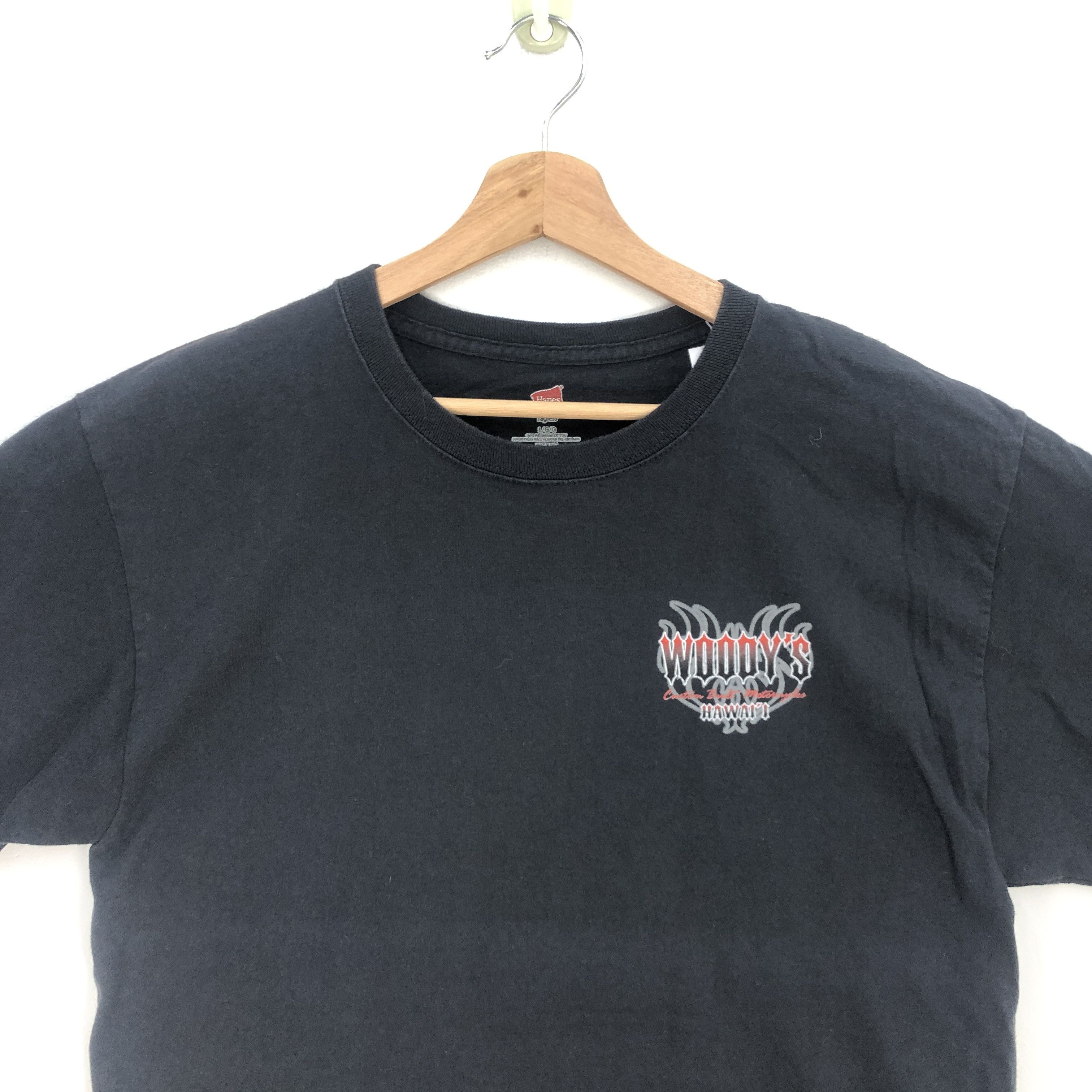 Vintage Vintage Y2K Ride it Hard Tshirt Chopper Motorcycle Tee Size US L / EU 52-54 / 3 - 4 Thumbnail