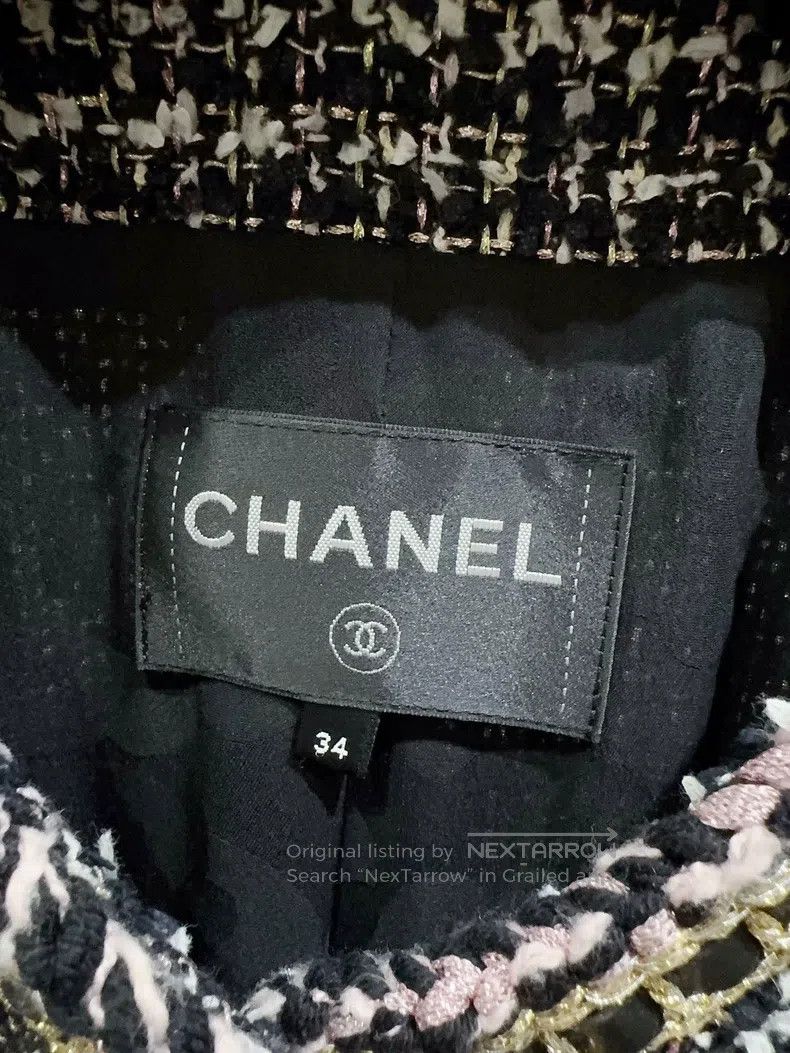 Chanel Chanel 21A Castle Series Craft Workshop Tweed Coat Size XXS / US 00 / IT 34 - 2 Thumbnail