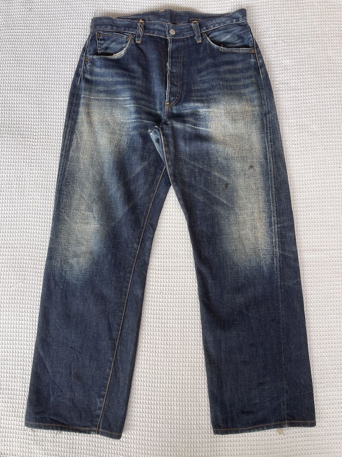 Levi's Vintage Clothing Very Rare🔥Vintage Levis 501xx LVC Lot 37501 Selvedge Denim Size US 36 / EU 52 - 6 Thumbnail