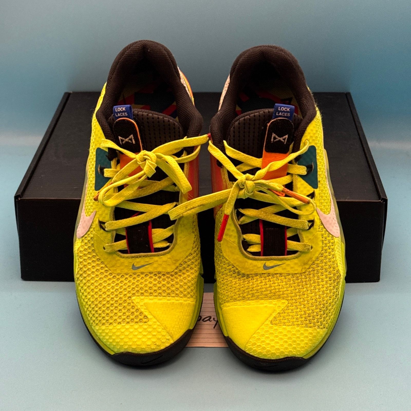 Nike Nike Metcon 7 AMP Volt Bright Spruce Checkered m8 w9.5 Size US 8 / EU 41 - 6 Thumbnail