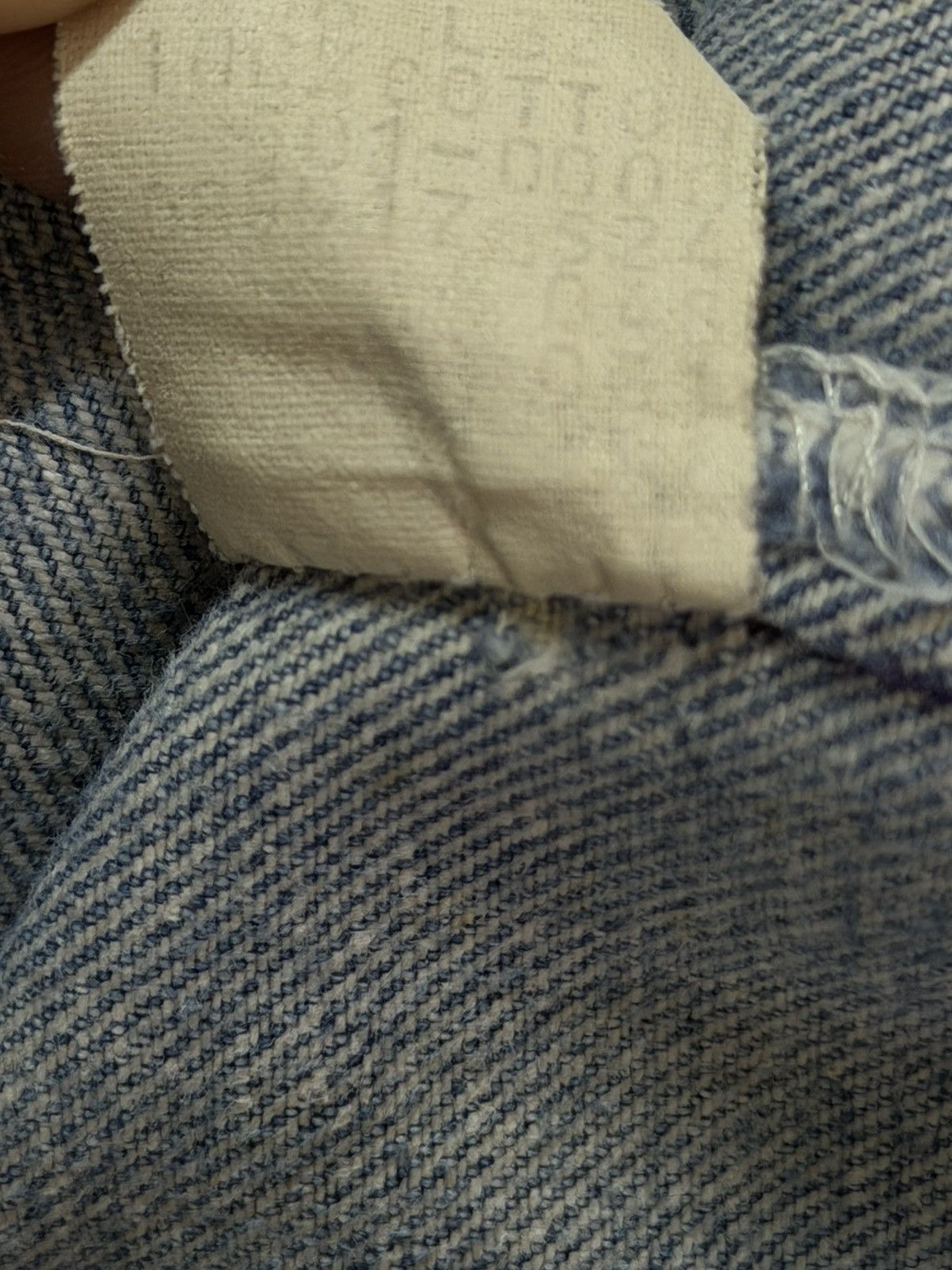 Levi's Vintage 80s Levis 501 Blue Mud Wash Distress Regular Fits Size US 33 - 6 Thumbnail
