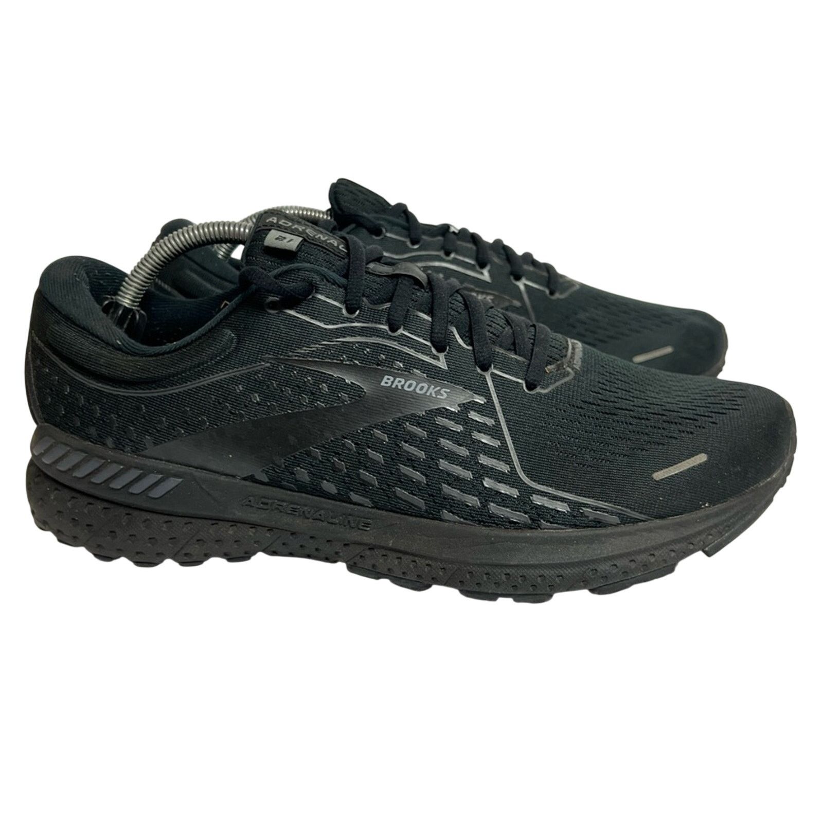 Brooks Brooks Adrenaline GTS 21 Solid Black Athletic Running Shoes Size US 11 / EU 44 - 1 Thumbnail