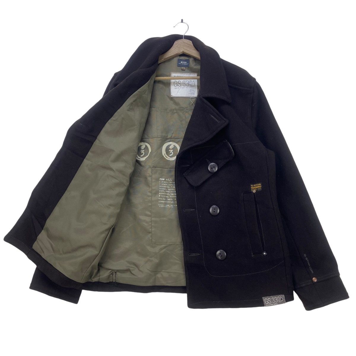 G-Star G-Star Raw GS 3301 Wool Heavy Coat Size US S / EU 44-46 / 1 - 2 Thumbnail