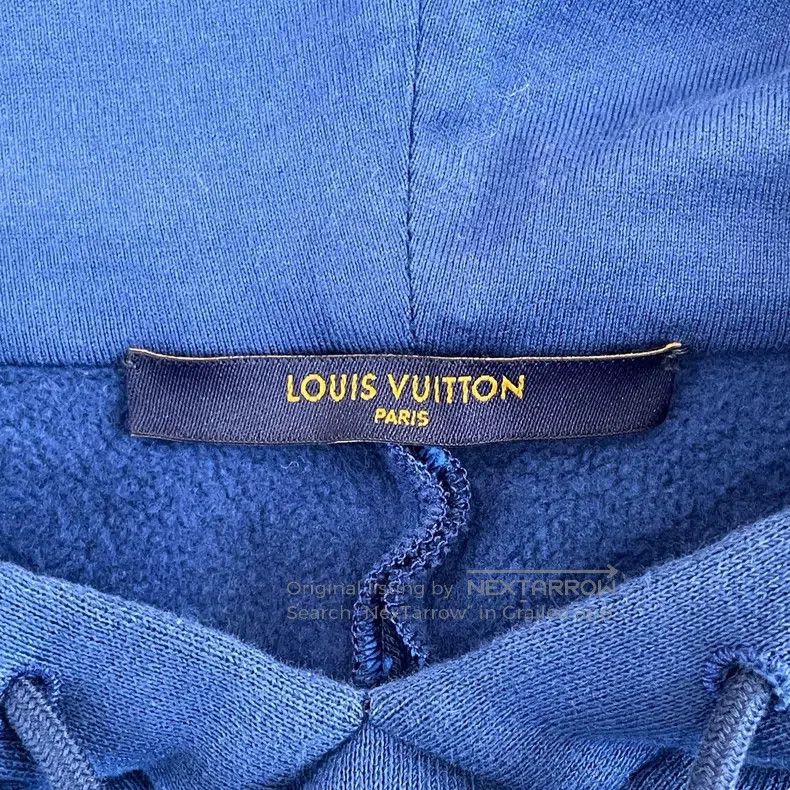 Louis Vuitton Louis Vuitton Presbyopic patchwork blue hoodie Size US M / EU 48-50 / 2 - 5 Thumbnail