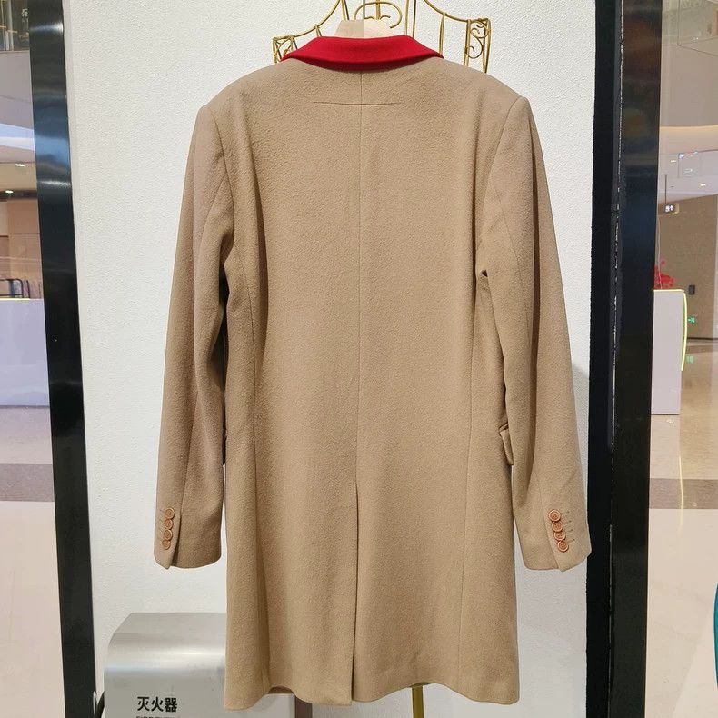 Givenchy Givenchy Sise48 Camel Color Patchwork Coat Size US M / EU 48-50 / 2 - 2 Thumbnail