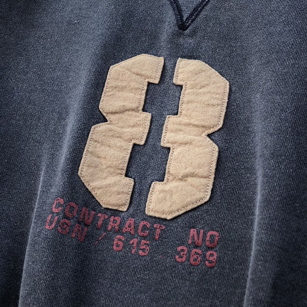 Avirex VTG Avirex LTD USN Military Sun Faded Crewneck Sweatshirt Size US M / EU 48-50 / 2 - 2 Thumbnail