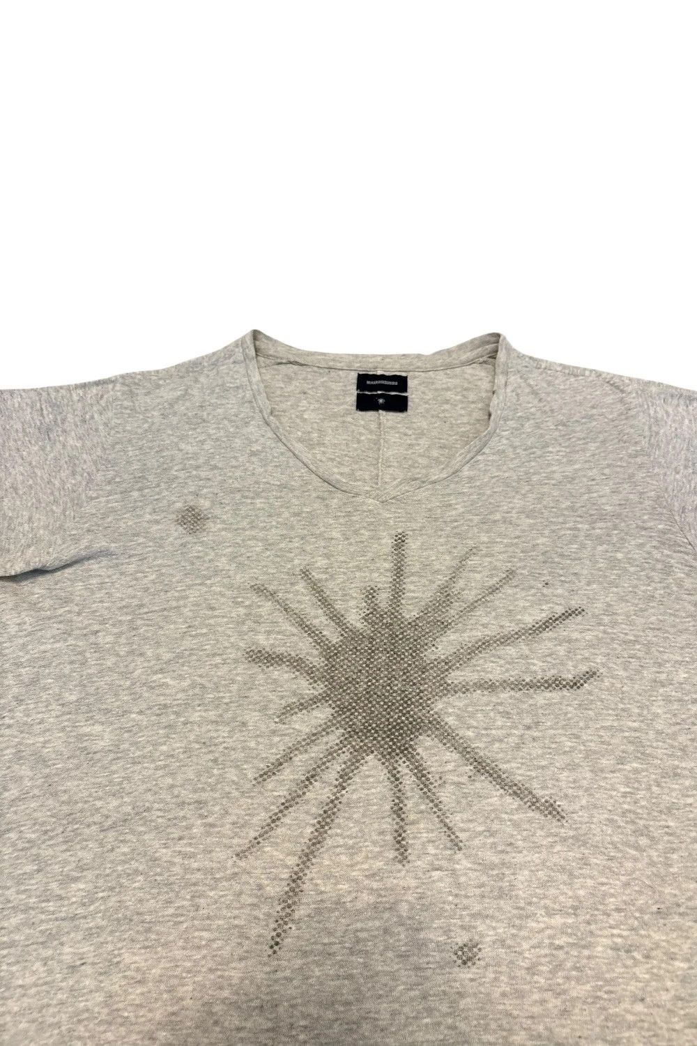 Maison MIHARA YASUHIRO Mihara Yasuhiro grey Sun T-shirt RRP 46000¥ Size US M / EU 48-50 / 2 - 4 Thumbnail