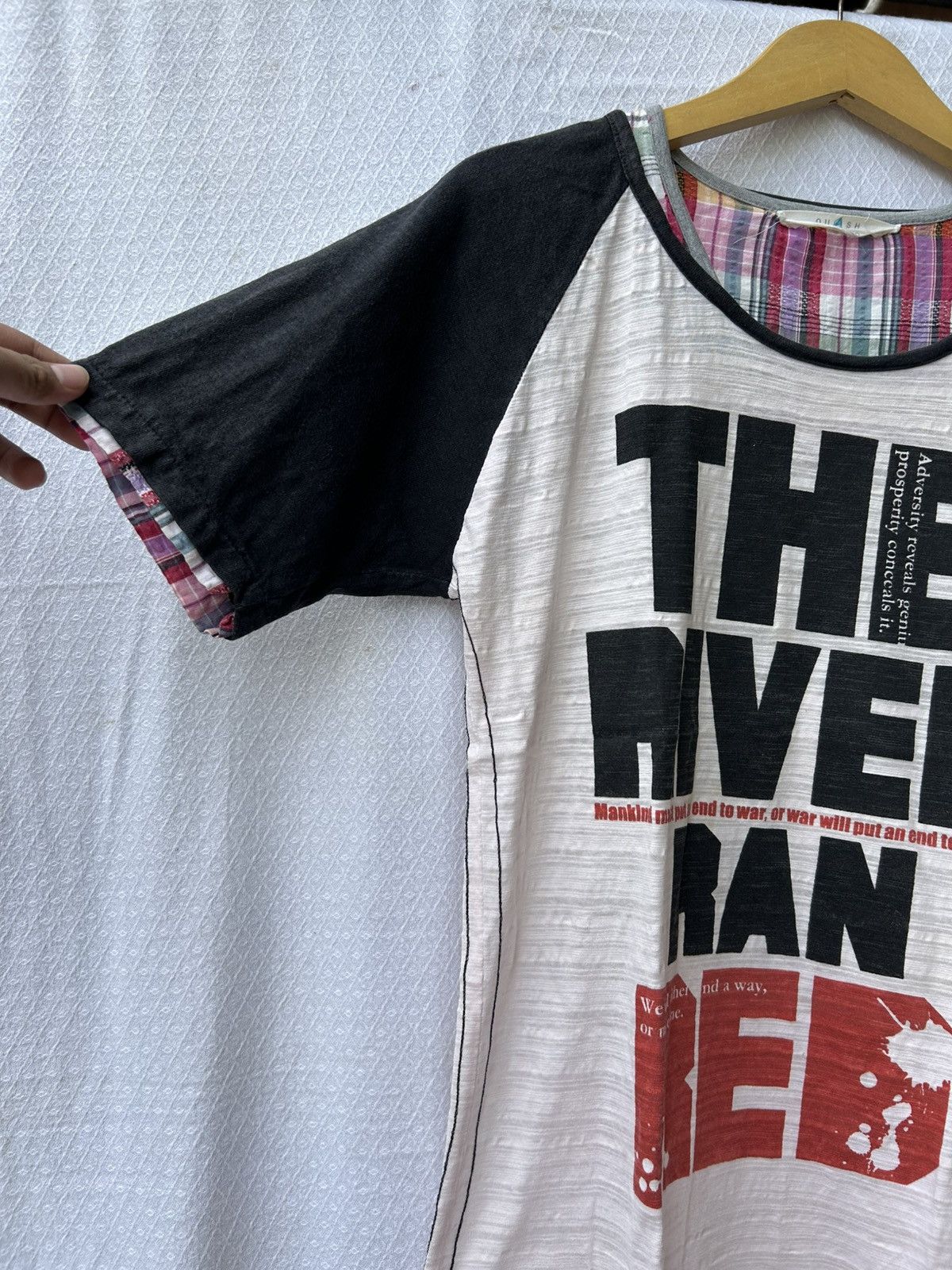 Japanese Brand Japanese double layers poem t shirt Size US M / EU 48-50 / 2 - 5 Thumbnail