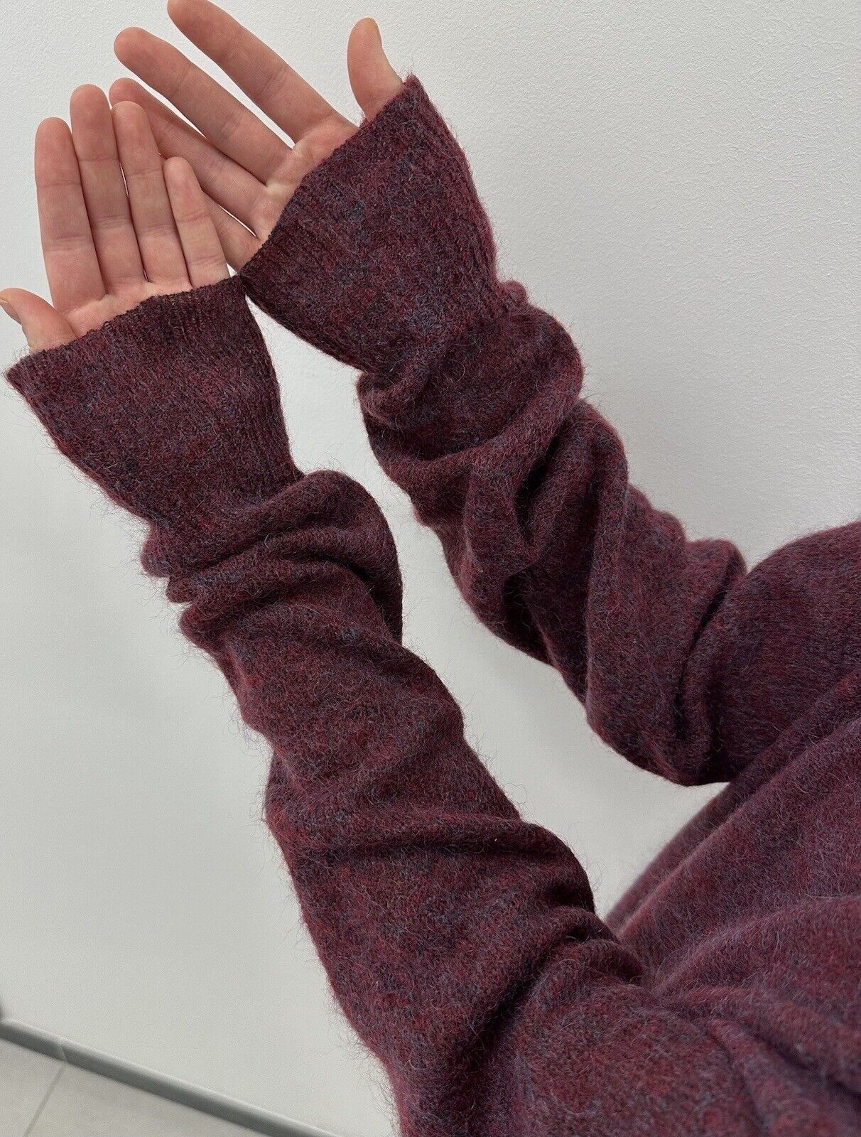 Acne Studios ACNE Wham Mohair Knit Wool Blend Sweater Dress Size S / US 4 / IT 40 - 7 Thumbnail