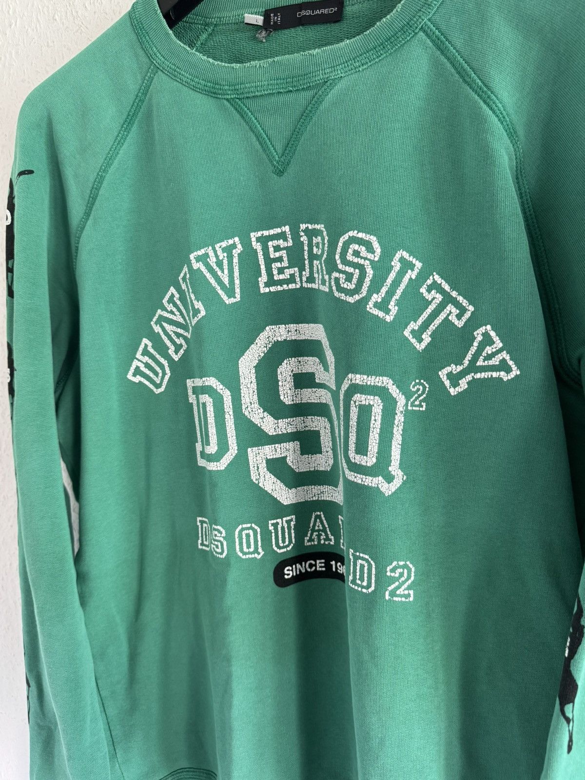 Dsquared2 SS01 University DSQ Crewneck Size US L / EU 52-54 / 3 - 3 Thumbnail