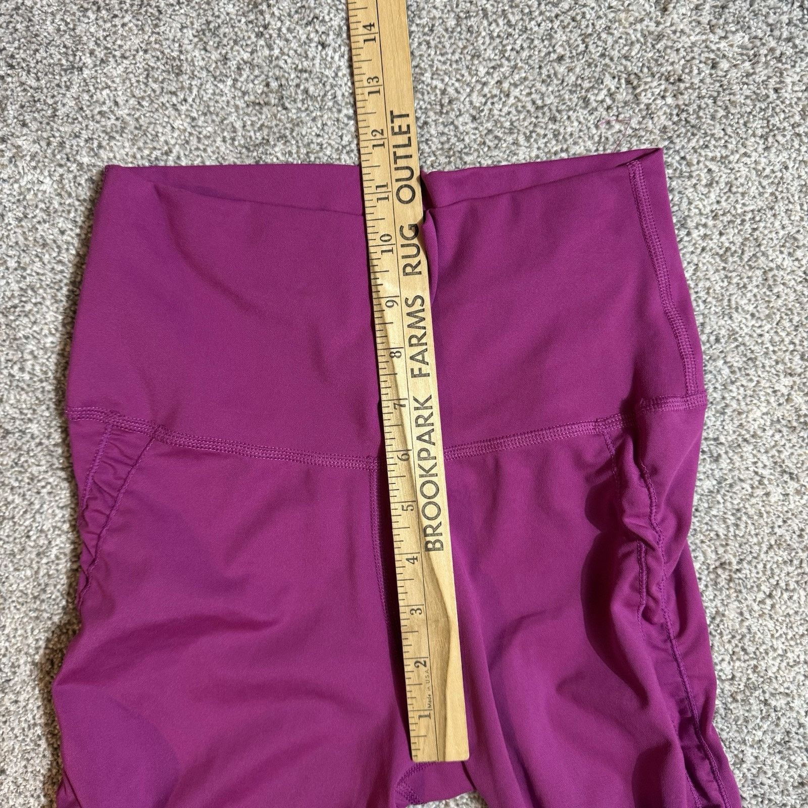 Nike Nike Leggings Womens Small Dri Fit Sporty Ruched Athletic Size 23" - 4 Thumbnail