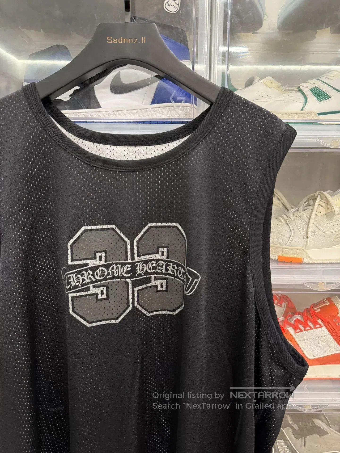 Chrome Hearts Chrome Hearts Black Mesh Hockey Jersey Vest XXL. Size US XXL / EU 58 / 5 - 2 Thumbnail