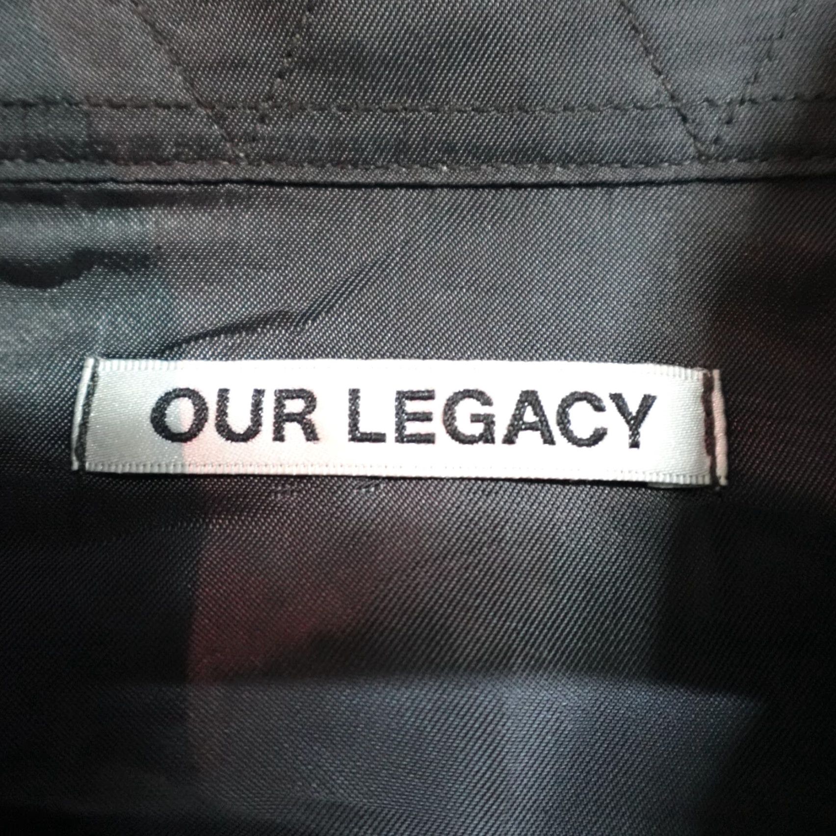 Our Legacy **OUR LEGACY Gray Wool Button-Up Shirt 2XL Western** User: **OUR LEGACY 2XL Gray Wool Button-Up Shirt Western** Size US XXL / EU 58 / 5 - 3 Thumbnail