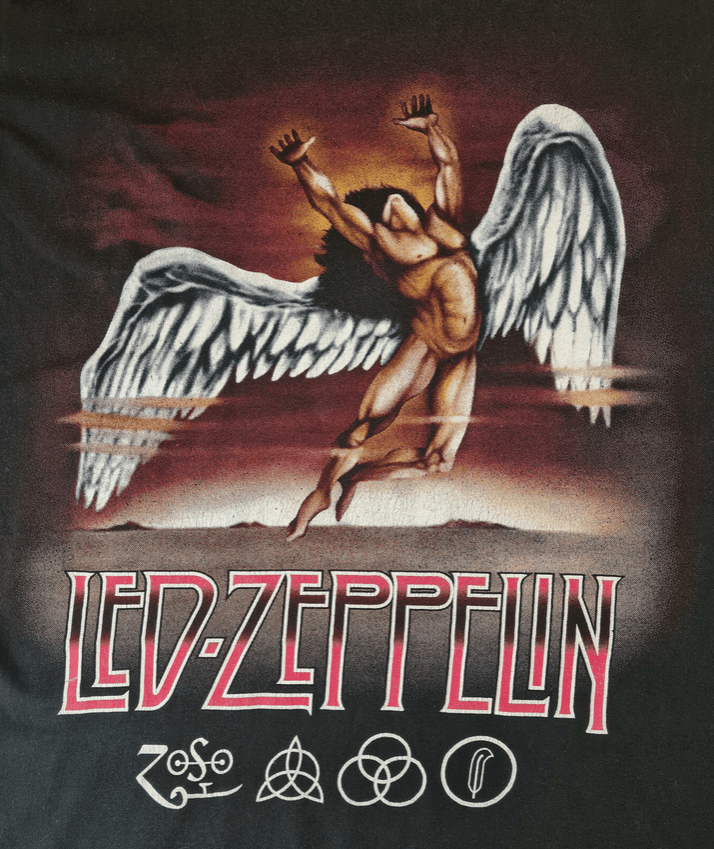 Other Led Zeppelin - Swan Song - Early 00's Vintage L VERY RARE Size US L / EU 52-54 / 3 - 3 Thumbnail