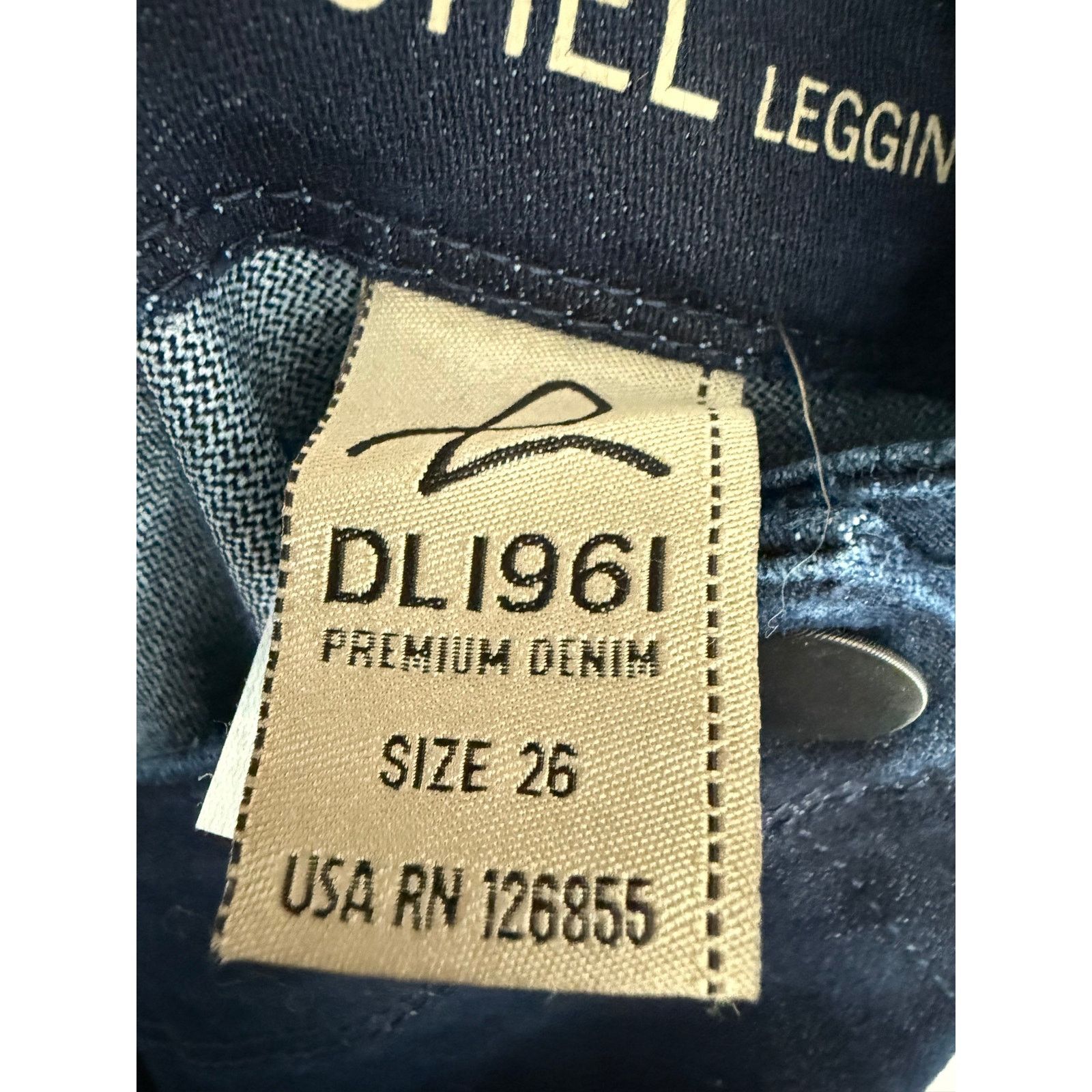 Other Rachel Premium Denim Dark Navy Stretch Comfort 26 - D016 Size 26" / US 2 / IT 38 - 4 Thumbnail