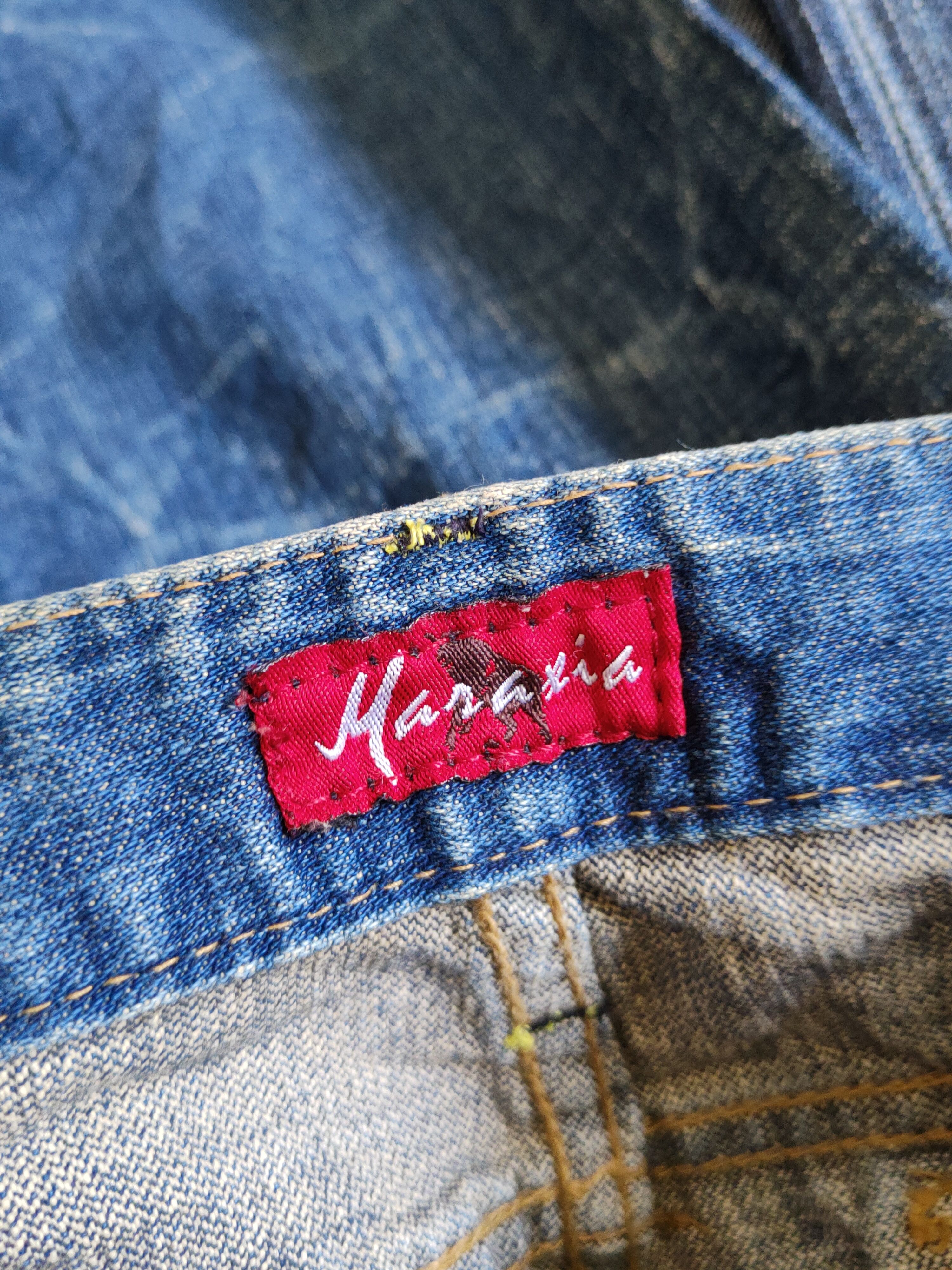 Japanese Brand DL Maraxia Blue bootcut Distressed ripped faded Denim #S1535 Size 27" / US 4 / IT 40 - 16 Thumbnail