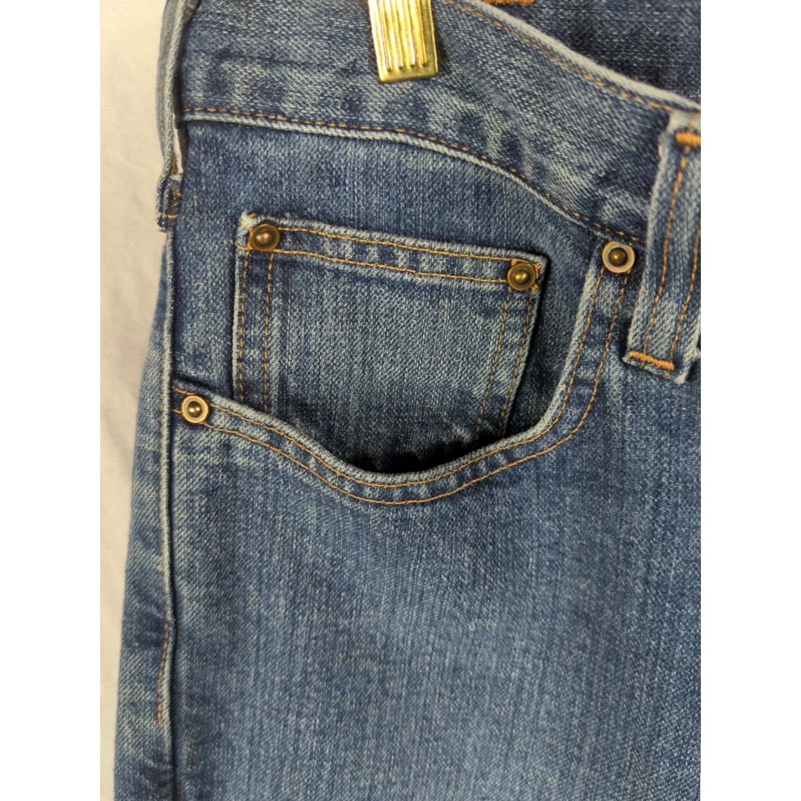 Carhartt VINTAGE Carhartt Jeans Men 32x30 Relaxed Fit Straight Leg Denim Blue Jeans 101483-980 Size US 32 / EU 48 - 3 Thumbnail