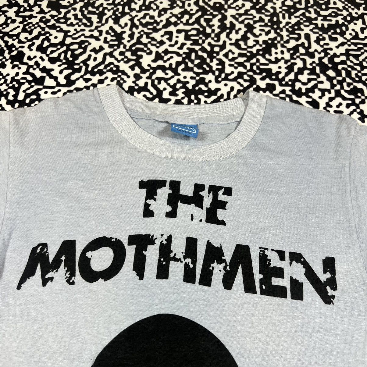 Band Tees Vintage 80s The Mothmen Post Punk Band Manchester T-shirt Size US M / EU 48-50 / 2 - 8 Thumbnail