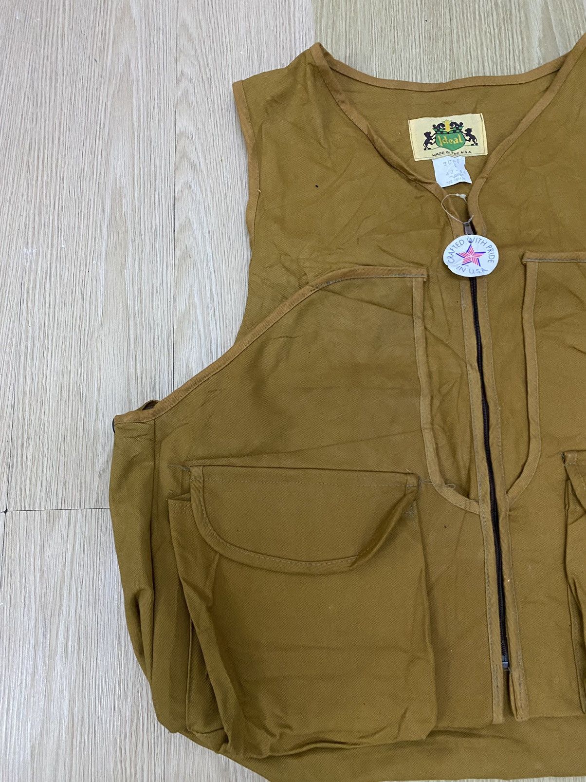 Vintage Vintage usa Ideal vest tactical jacket Size US L / EU 52-54 / 3 - 3 Thumbnail
