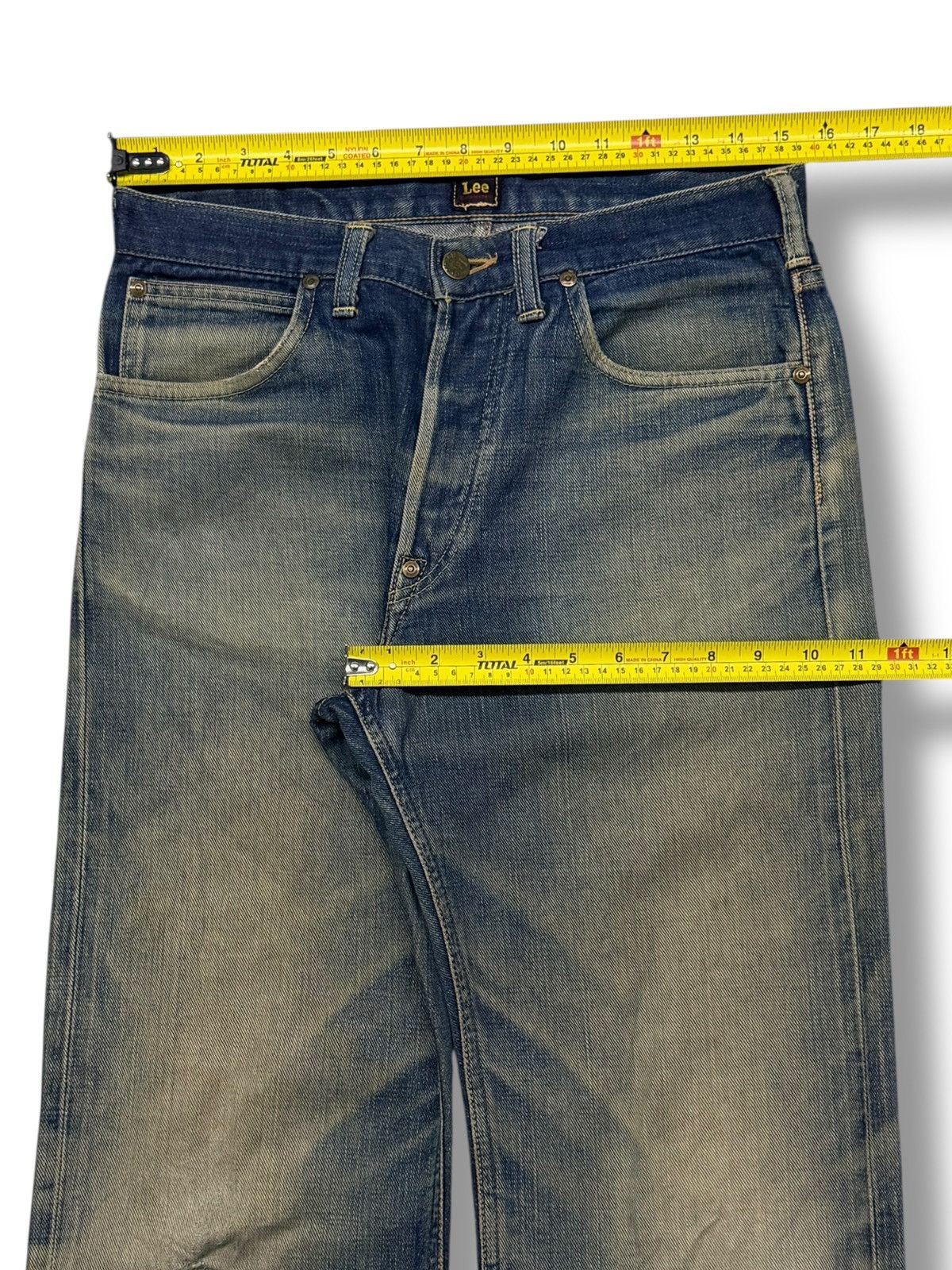 Lee Vintage Lee Union Made Lot 4101 Half Selvedge Japanese Denim Size US 31 - 19 Thumbnail