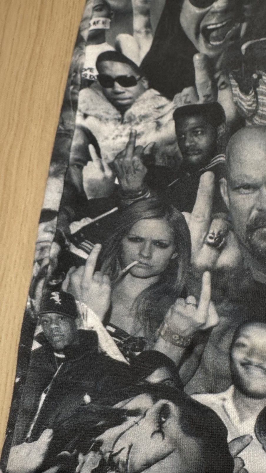 ineverheardofyou Celebrity sweatpants ineverheardofyou middle finger f you Size US 32 / EU 48 - 5 Thumbnail