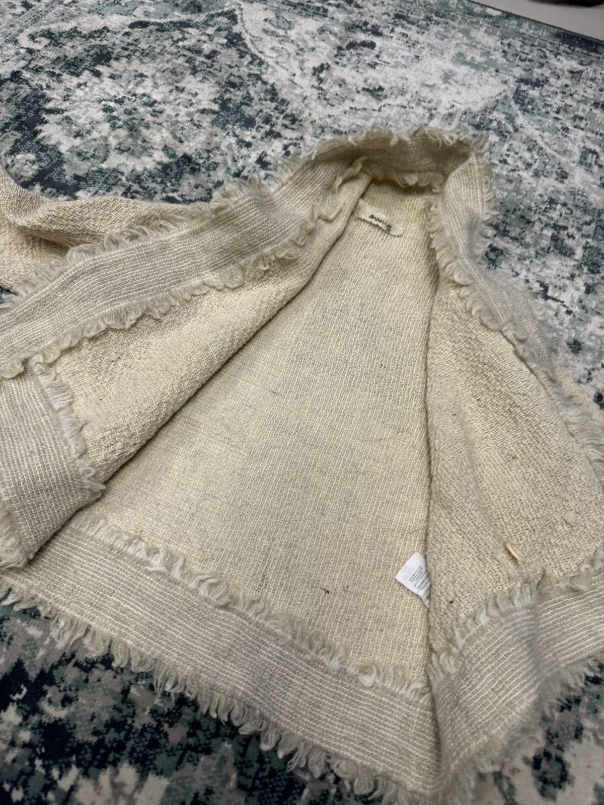 45rpm × Japanese Brand 45RPM FRINGE WOOL KNIT JACKET RARE SIZE M Size US M / EU 48-50 / 2 - 8 Thumbnail