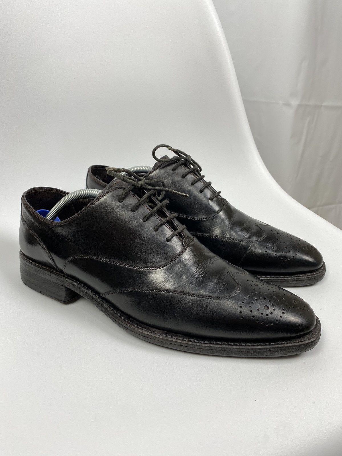Canali Canali Men's Italy Euro Size 43 US 10 Leather Dress Shoes Size US 10 / EU 43 - 1 Thumbnail