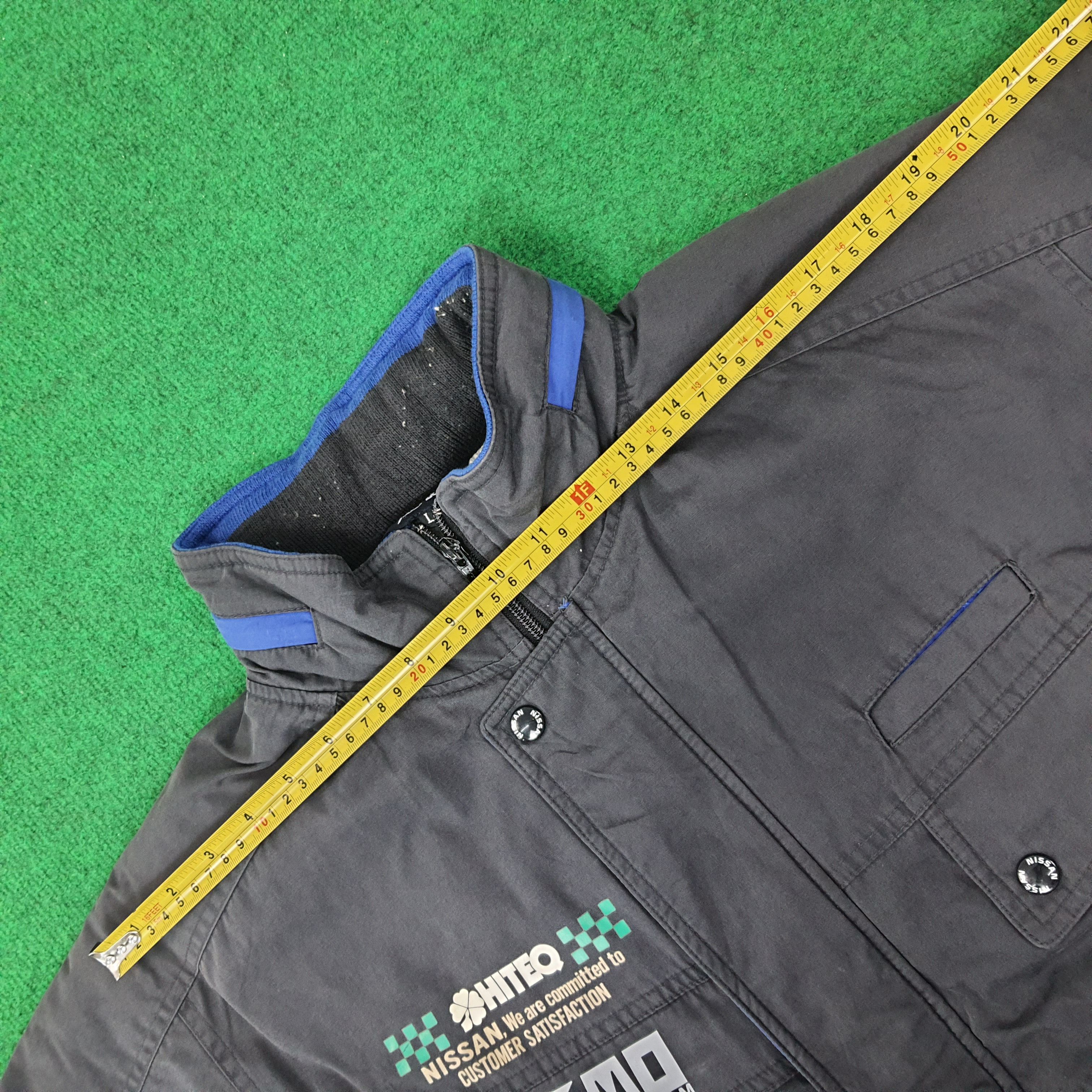 Japanese Brand Vintage NISSAN Racing Jacket Custom Logo Jacket C254N23 Size US L / EU 52-54 / 3 - 12 Thumbnail