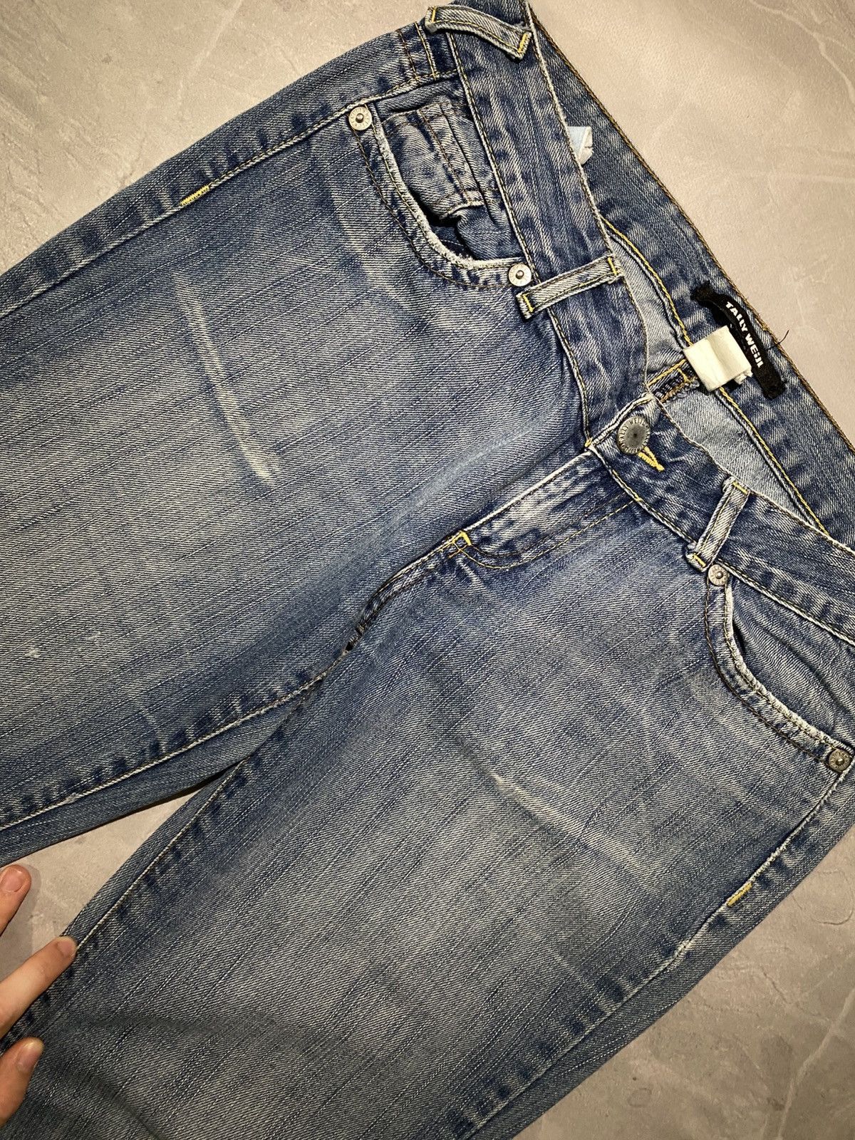 Vintage Archive Rare Avan Jean Balenciaga Style /Drip Y2K Tokyo Vibe Size US 33 - 5 Thumbnail
