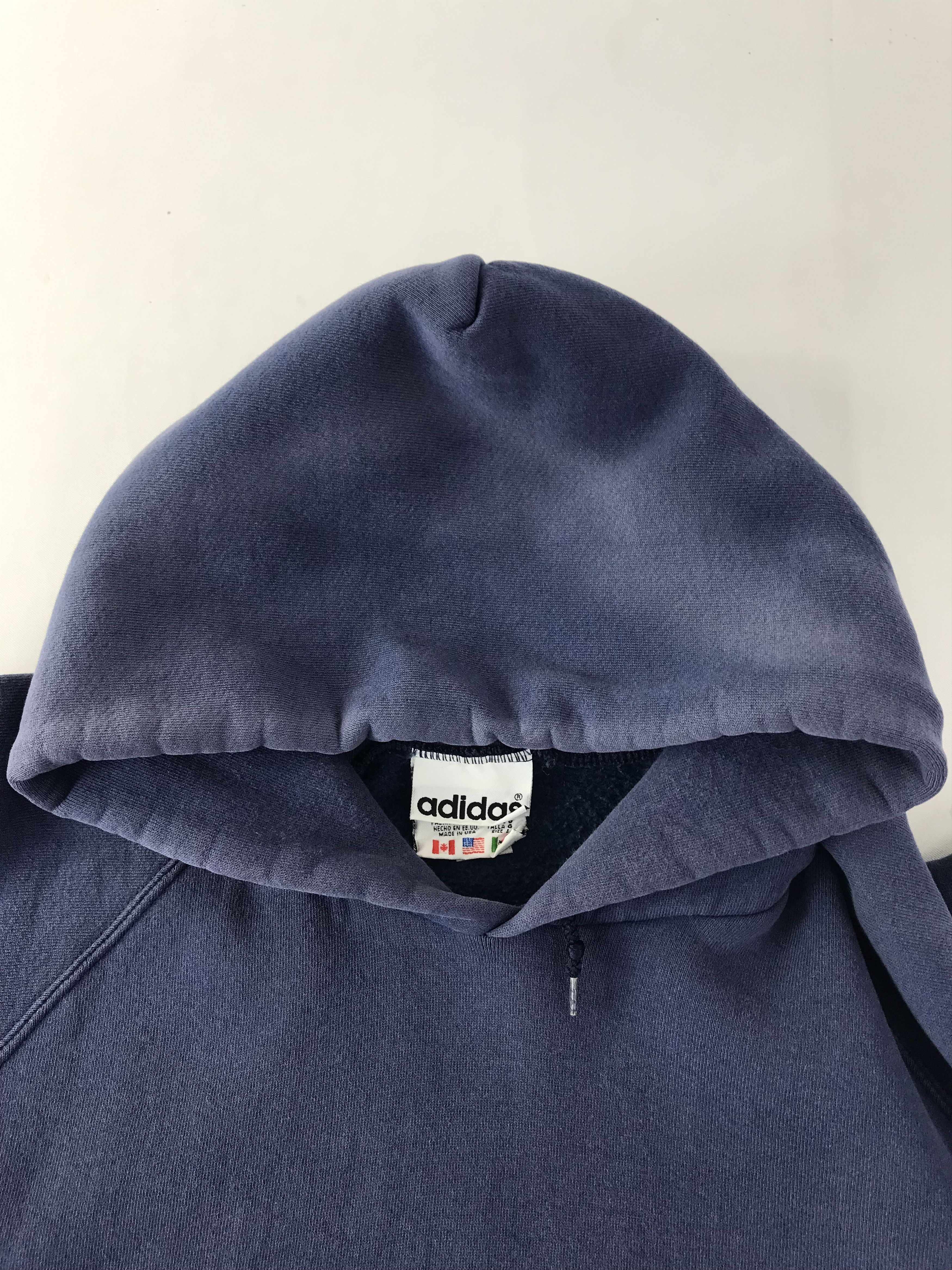 Adidas Adidas Trifoil Tricot Embroidery Logo Pull Over Hoodies Size US XXL / EU 58 / 5 - 5 Thumbnail