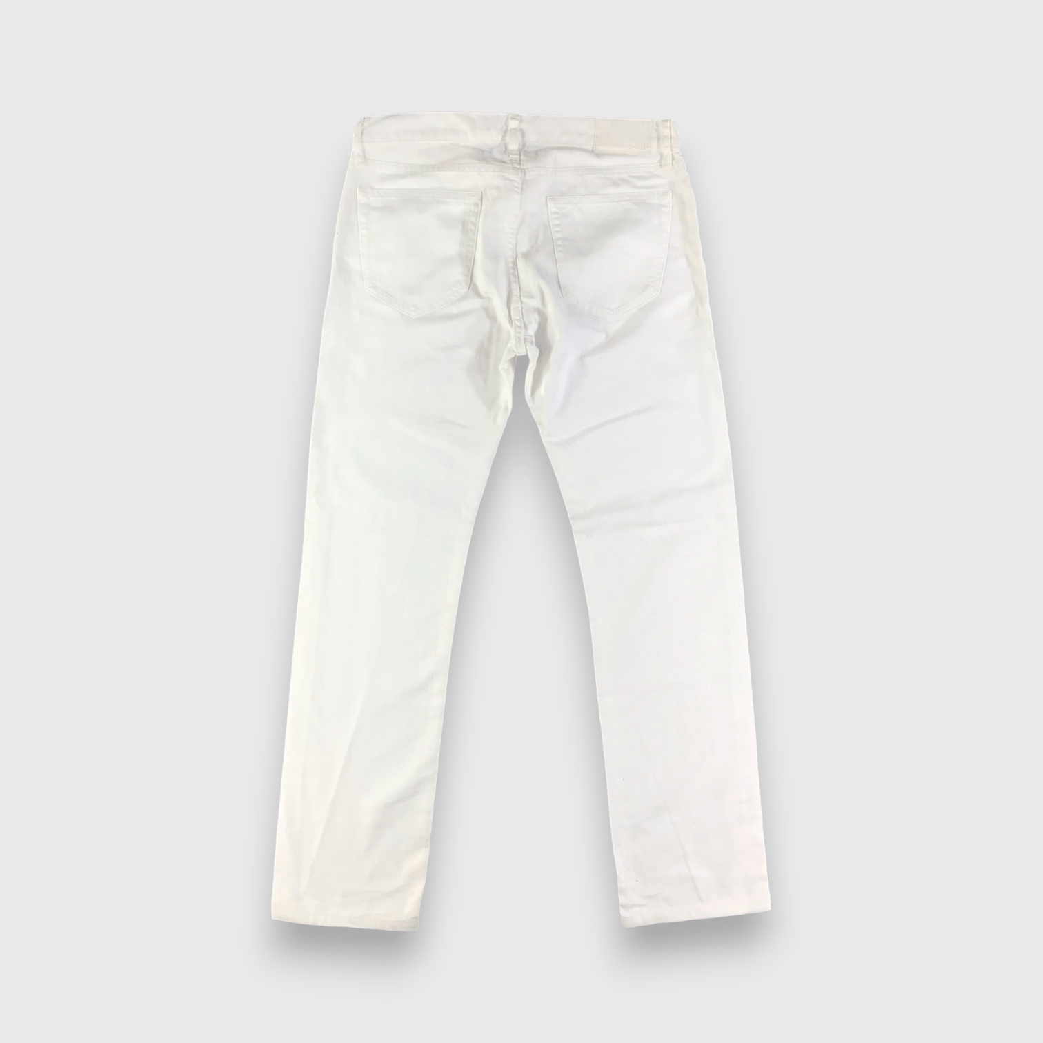 Japanese Brand Uniqlo Jeans White Denim -J2776 Size US 34 / EU 50 - 2 Thumbnail