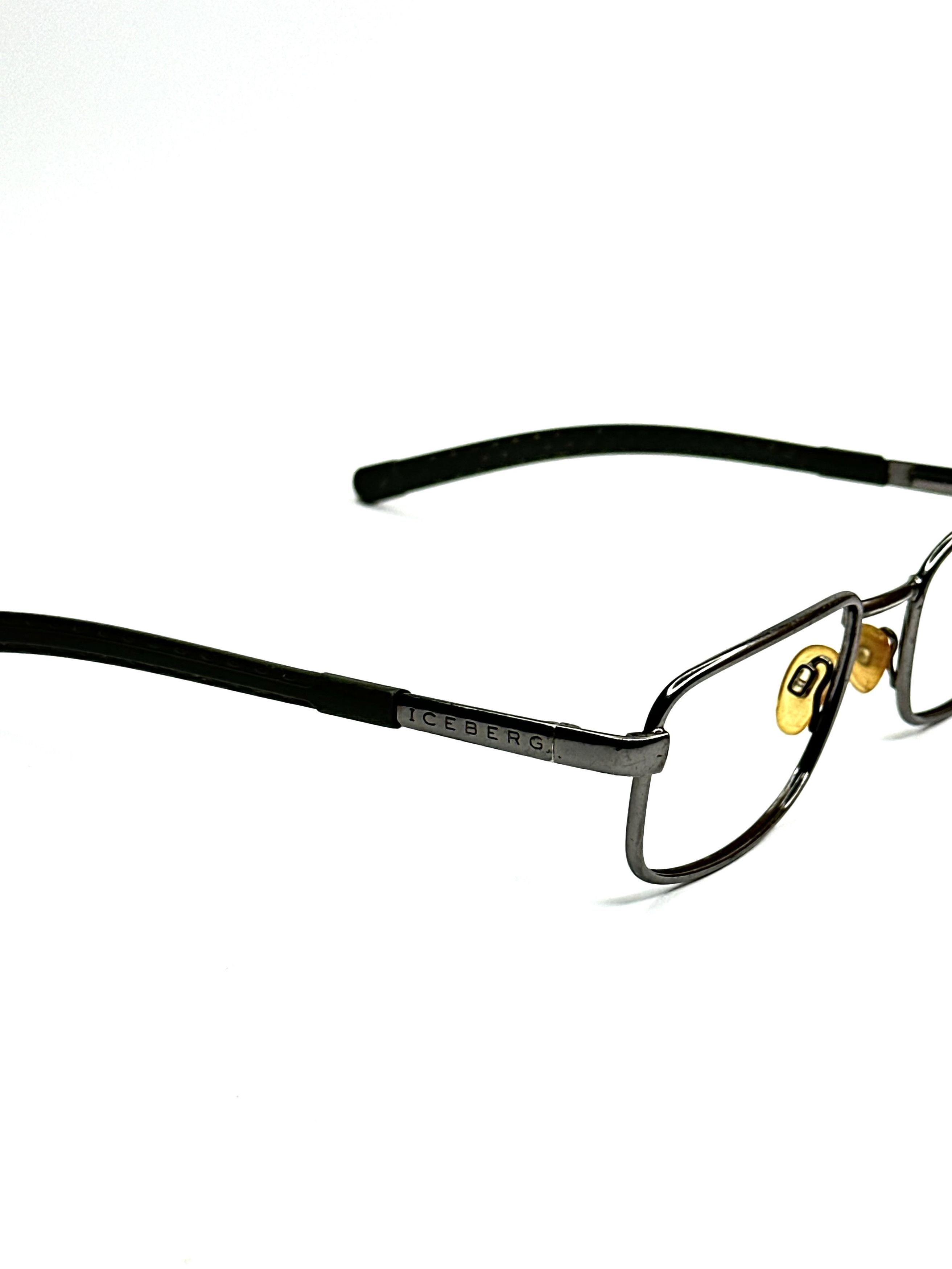 Iceberg Iceberg History vintage steel empty frame glasses Size ONE SIZE - 5 Thumbnail