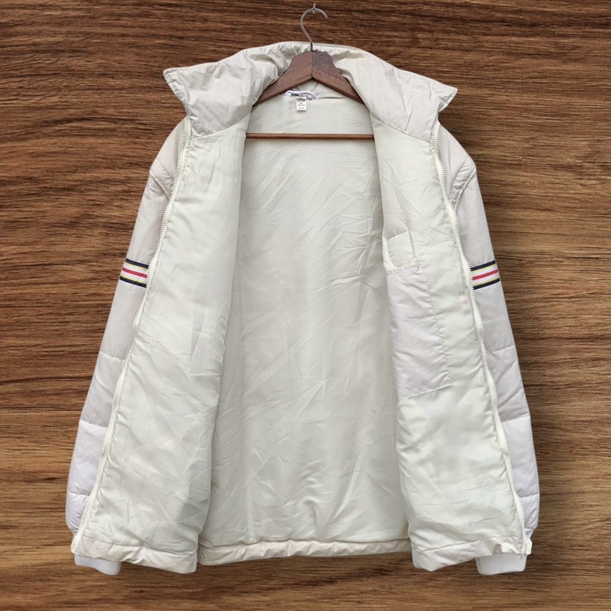 Porsche Design VINTAGE 1980s ROTHMAN PORSCHE ZIPPER JACKET CREAM Size US L / EU 52-54 / 3 - 5 Thumbnail