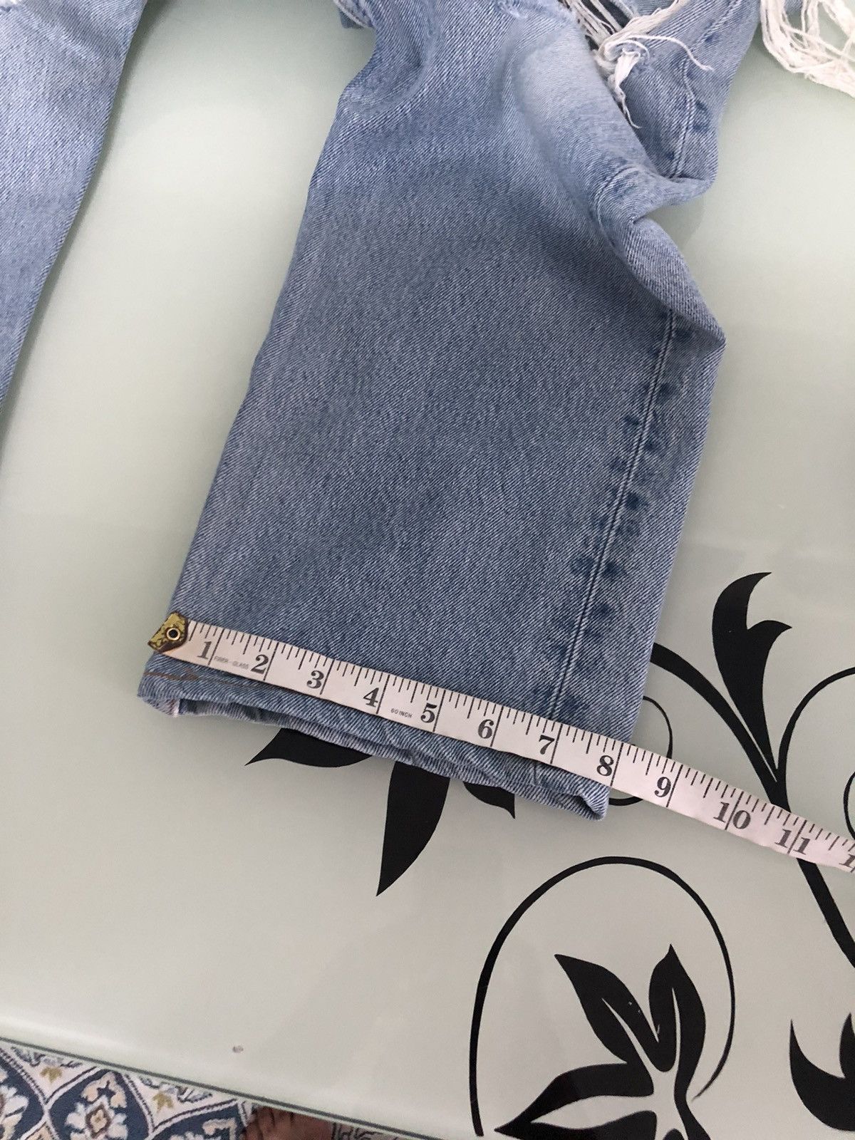 Levi's Kapital Style Vintage 90s Levis 501 Distressed Jeans Size US 30 / EU 46 - 23 Thumbnail