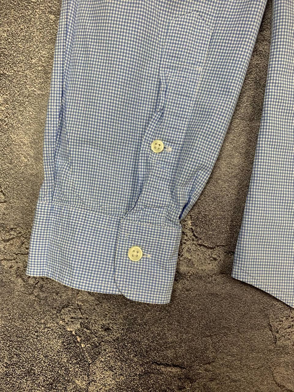 Polo Ralph Lauren Polo Ralph Lauren Men's Shirt Light Blue Gingham Size US L / EU 52-54 / 3 - 9 Thumbnail