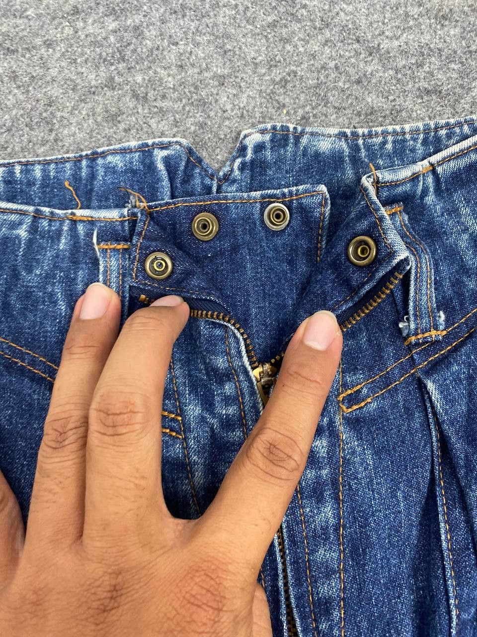 Japanese Brand japanese brand parachute denim nice design Size US 27 - 8 Thumbnail
