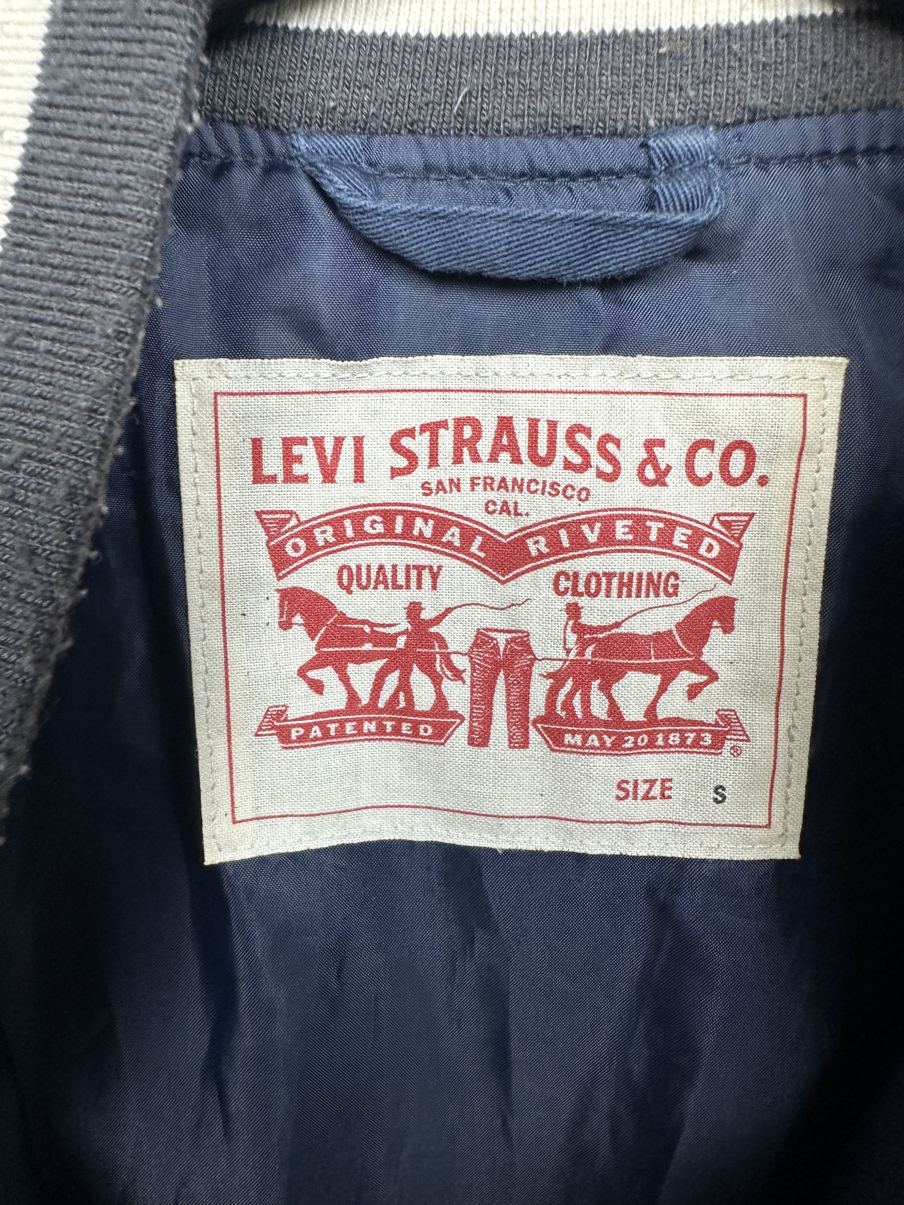 Levi's Levi's Mens Custom Drawing of Space Bomber Jacket Size US S / EU 44-46 / 1 - 7 Thumbnail