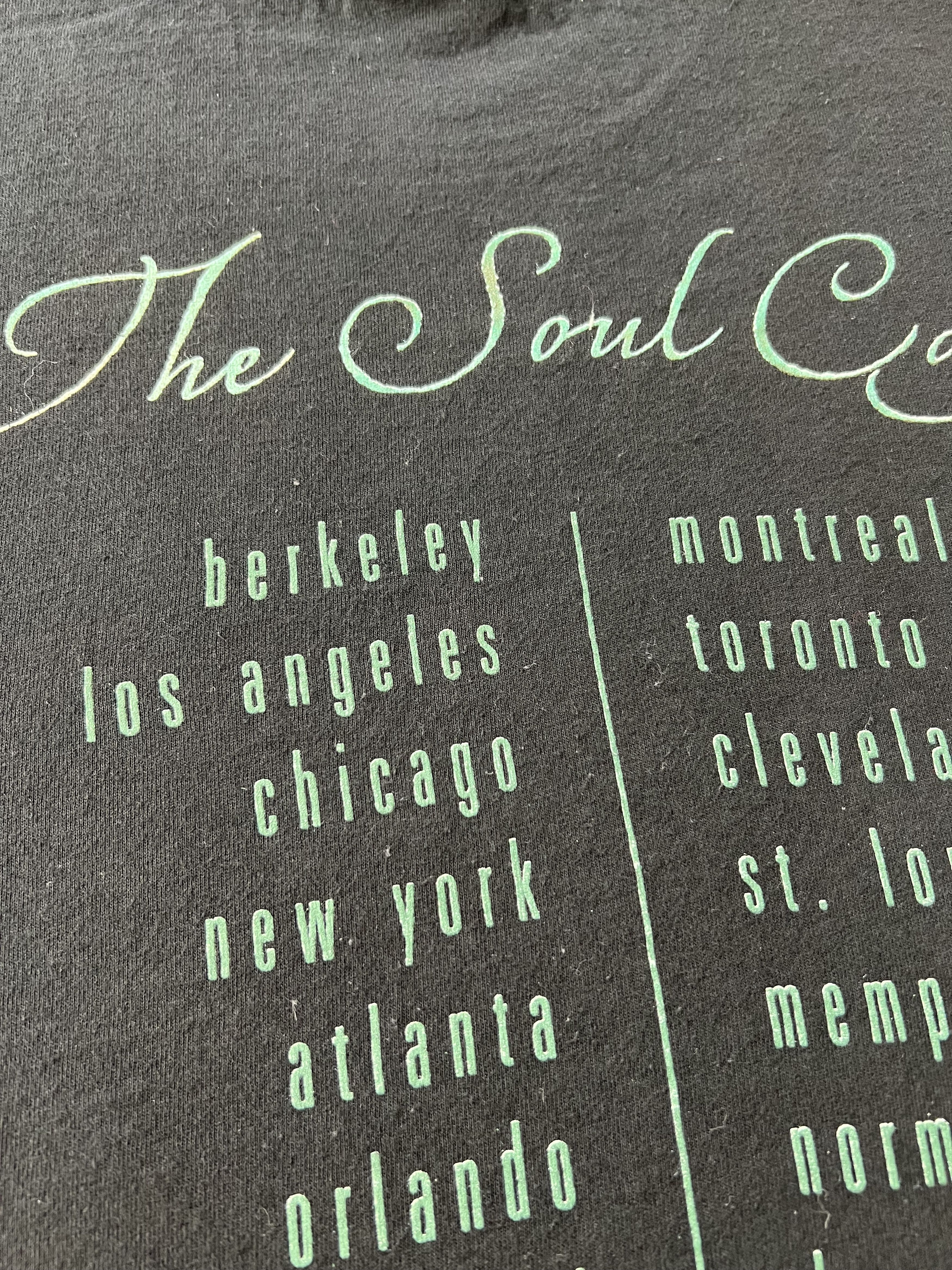 Band Tees Vintage 1991 Sting The Soul Cages Tour Black T-shirt Size US XL / EU 56 / 4 - 13 Thumbnail