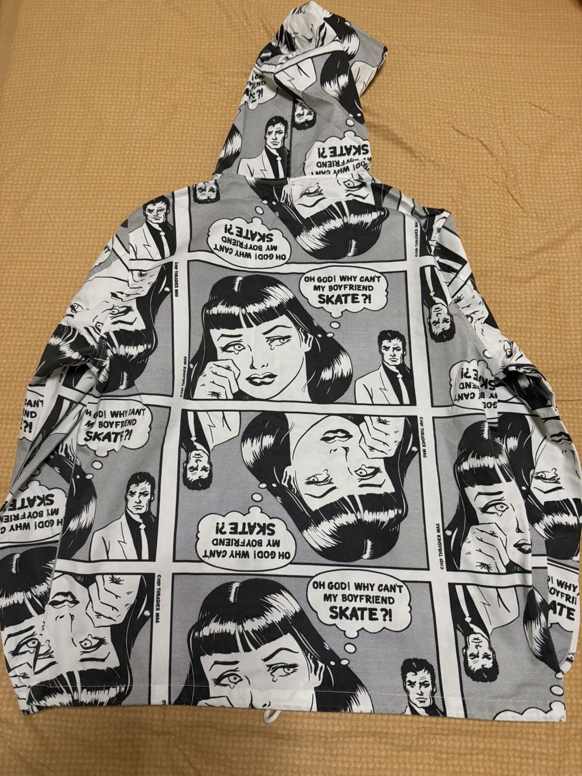 Supreme × Thrasher Supreme thrasher boyfriend hooded jacket Size US XL / EU 56 / 4 - 2 Thumbnail