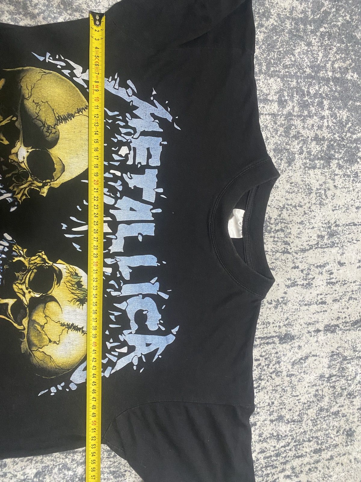 Band Tees Metallica big logo skeleton vintage tee 90s Size US M / EU 48-50 / 2 - 13 Thumbnail