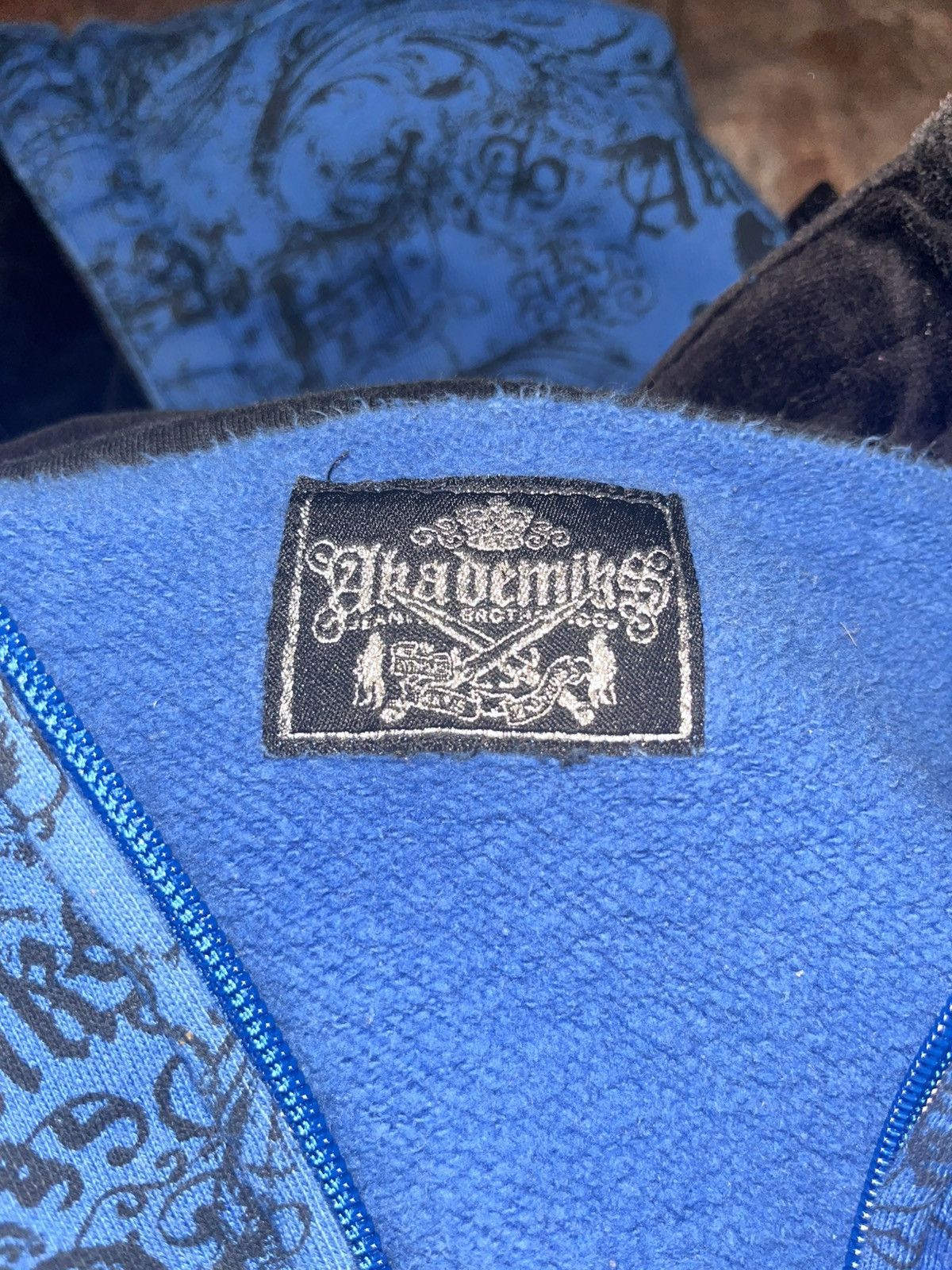 Akademiks VINTAGE Y2K AKADEMIKS ZIP UP/HOODIE Size US L / EU 52-54 / 3 - 5 Thumbnail