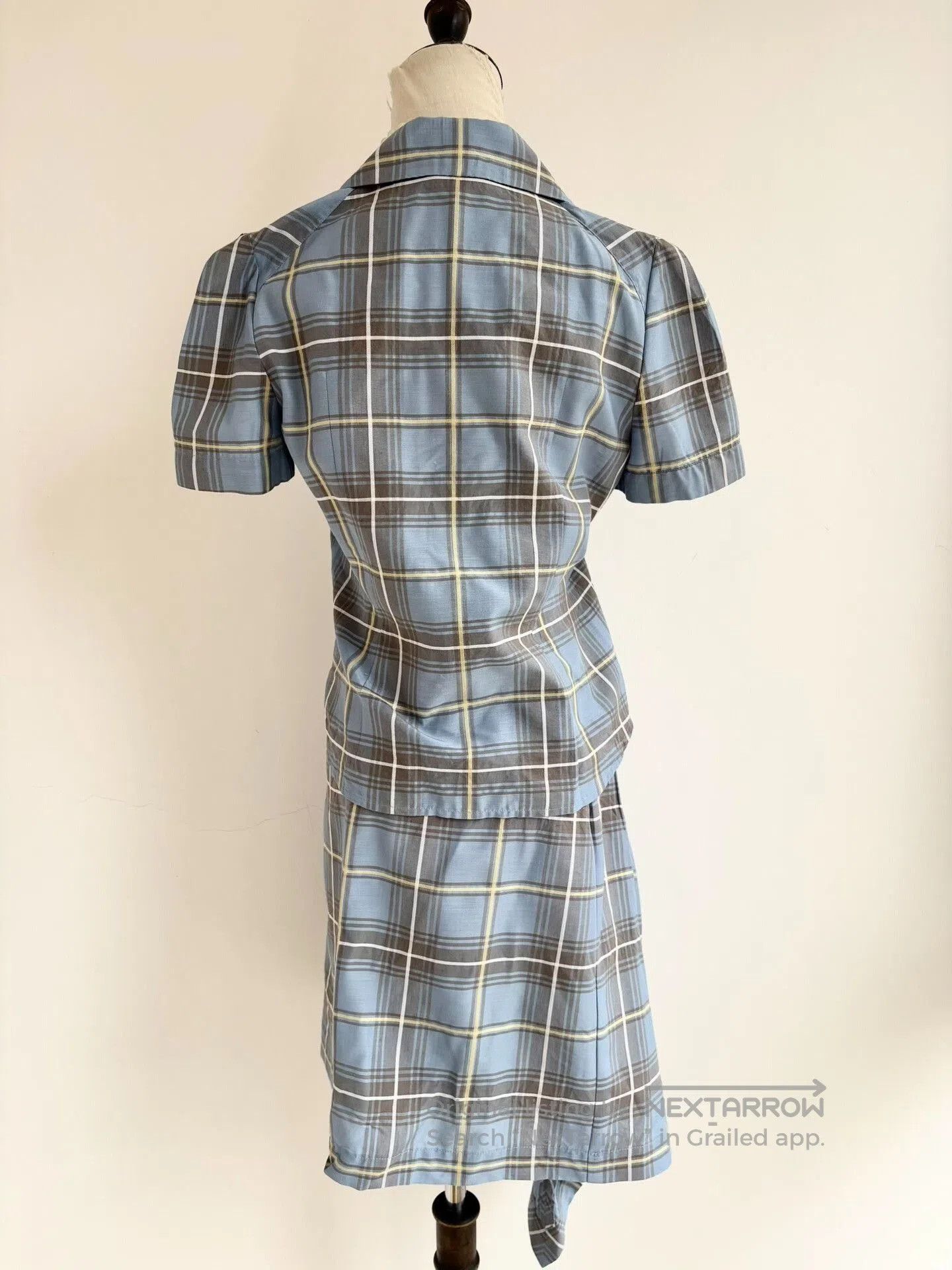 Vivienne Westwood Vivienne Westwood Vintage Blue Plaid Set. Size L / US 10 / IT 46 - 4 Thumbnail