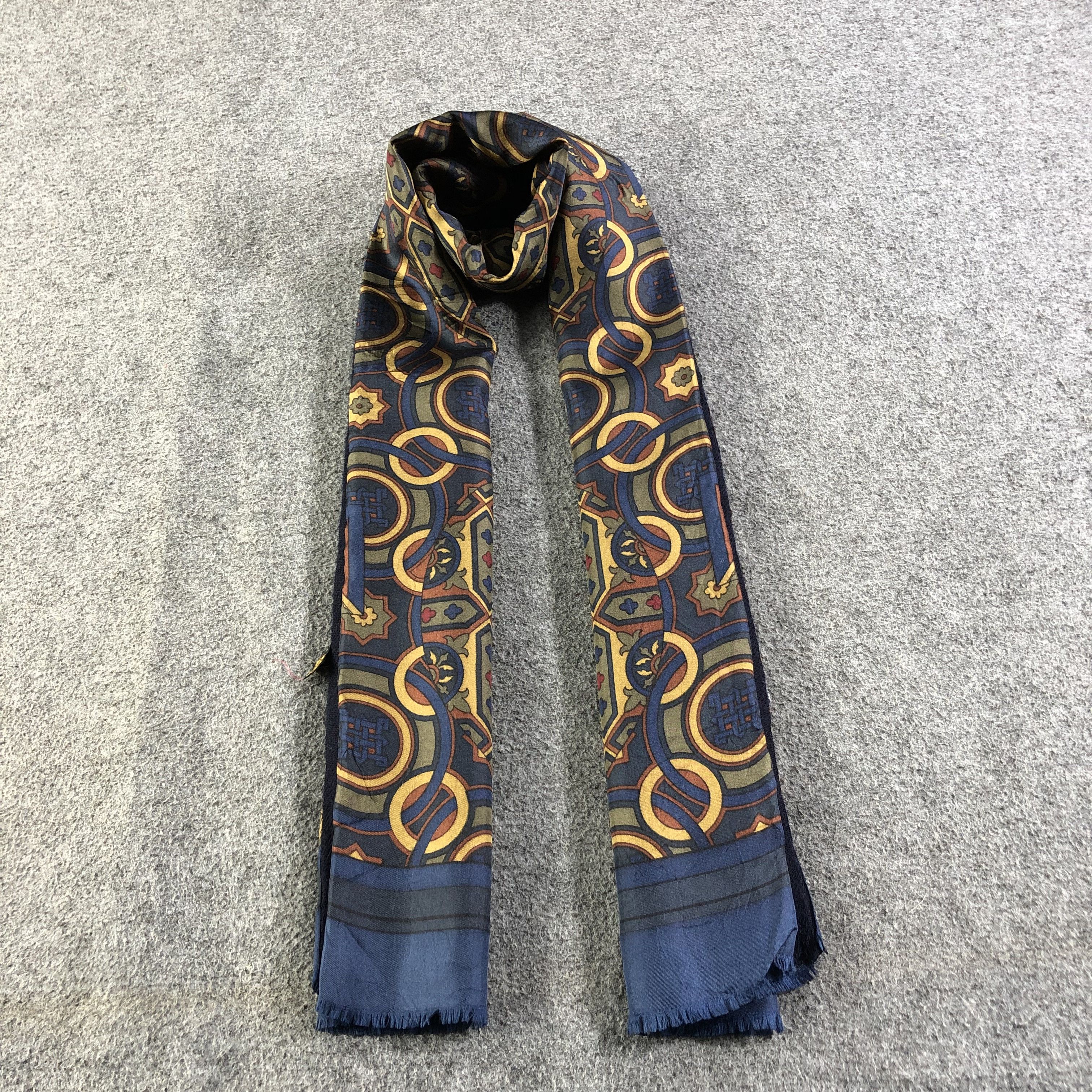 Hypebeast Luxury Silk Wool Scarf Muffler V1358 Size ONE SIZE - 1 Thumbnail