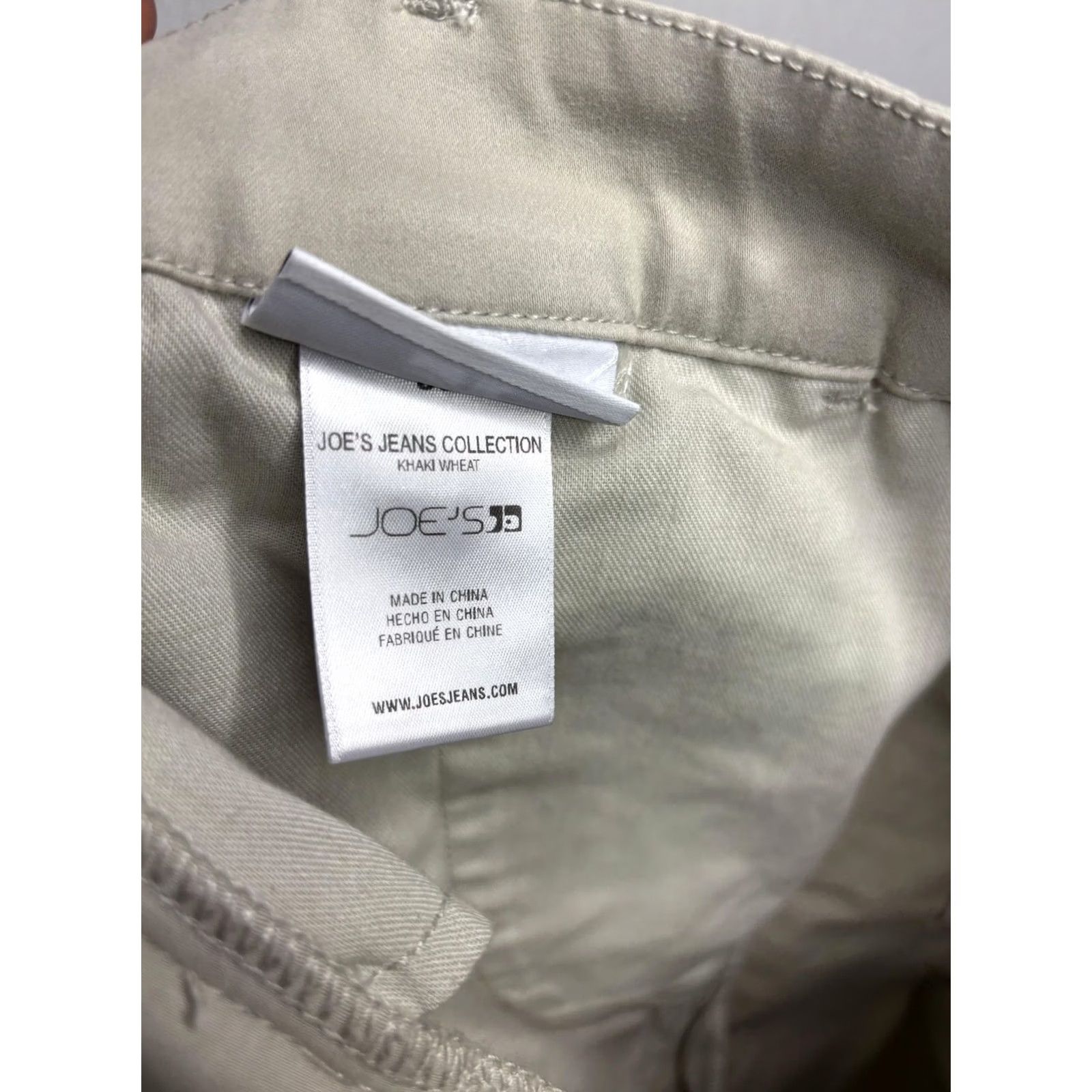 Vintage Joe's Jeans Shorts Mens 30 Beige Khaki Wheat Kinetic Soft Chino Stretch Flat Front Pockets Casual Vintage: No Size US 30 / EU 46 - 7 Thumbnail