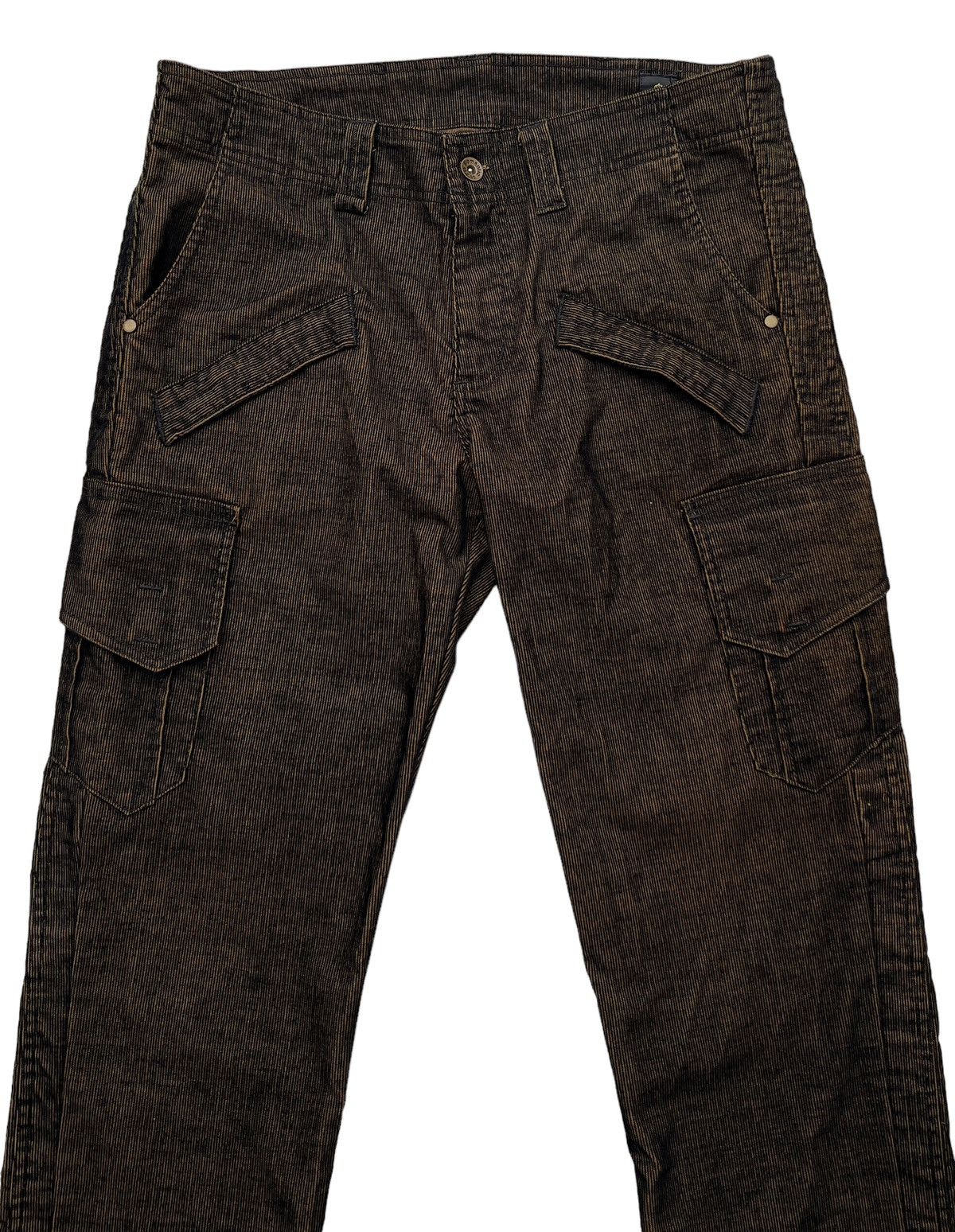semanticdesign Semantic Design Japan Courduroy Wax Rusty Pants 35x29.5 Size US 35 - 4 Thumbnail